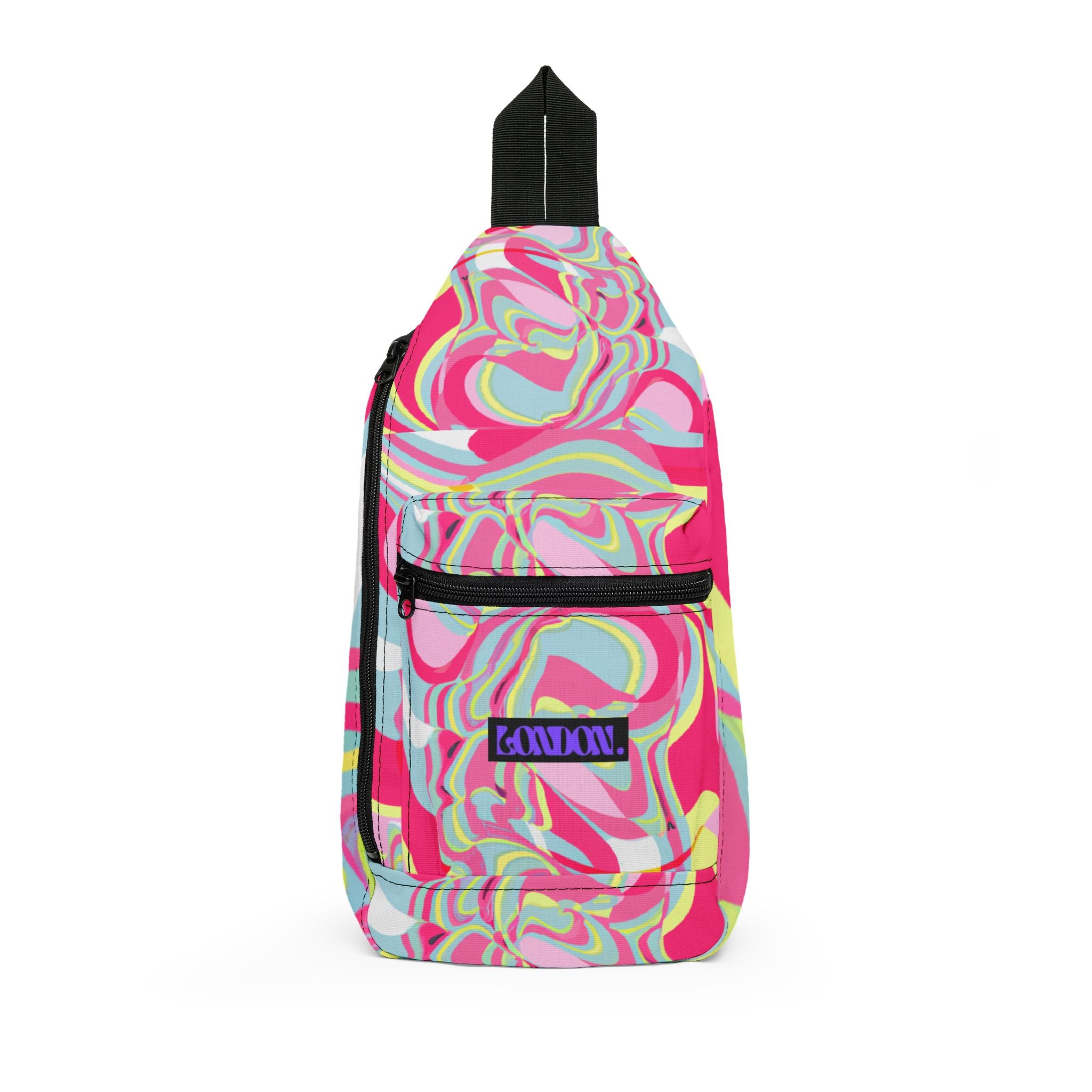 "Groovy Daisy Spectrum Eclipse" - Sling Bag