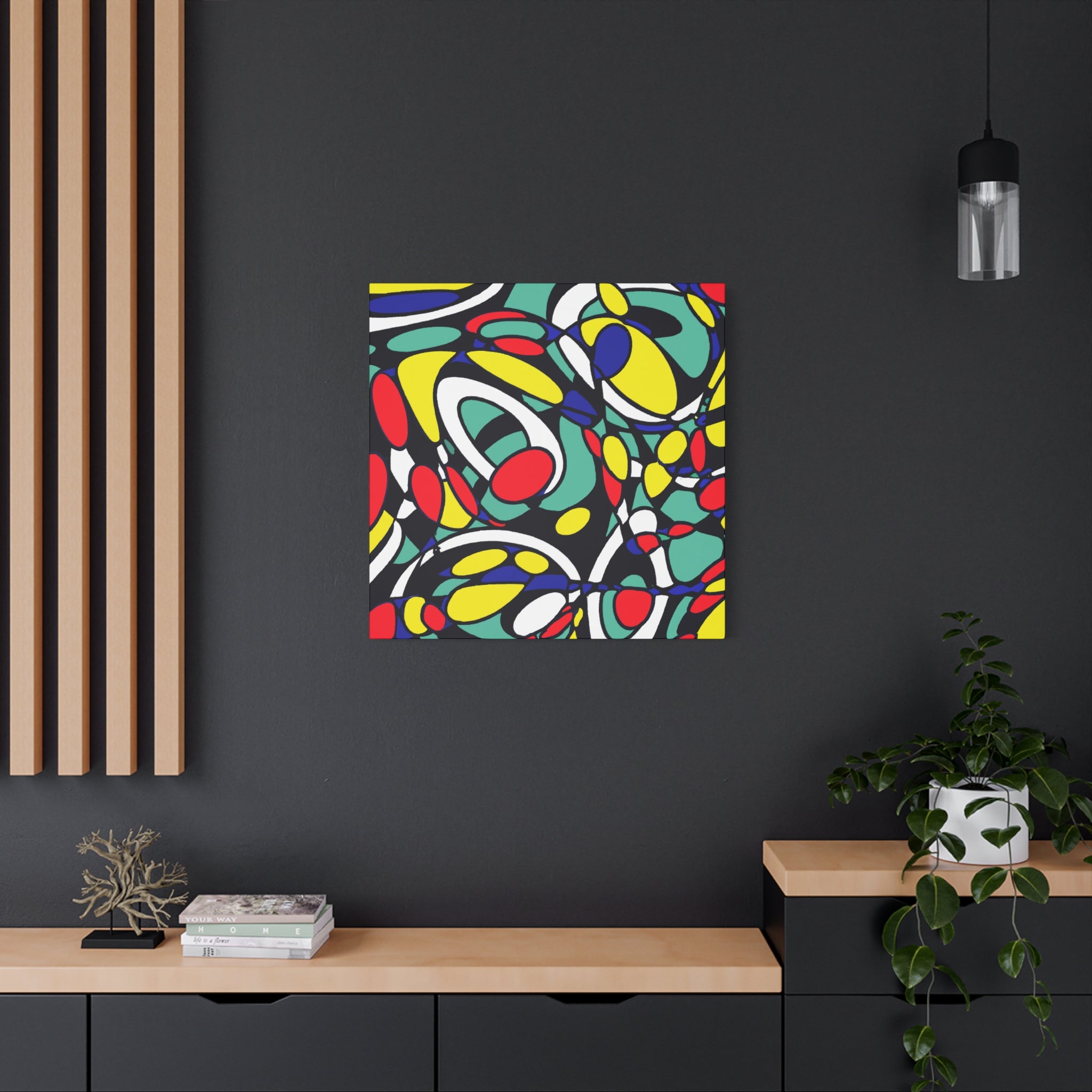 Groovy Kaleidoscope - Canvas