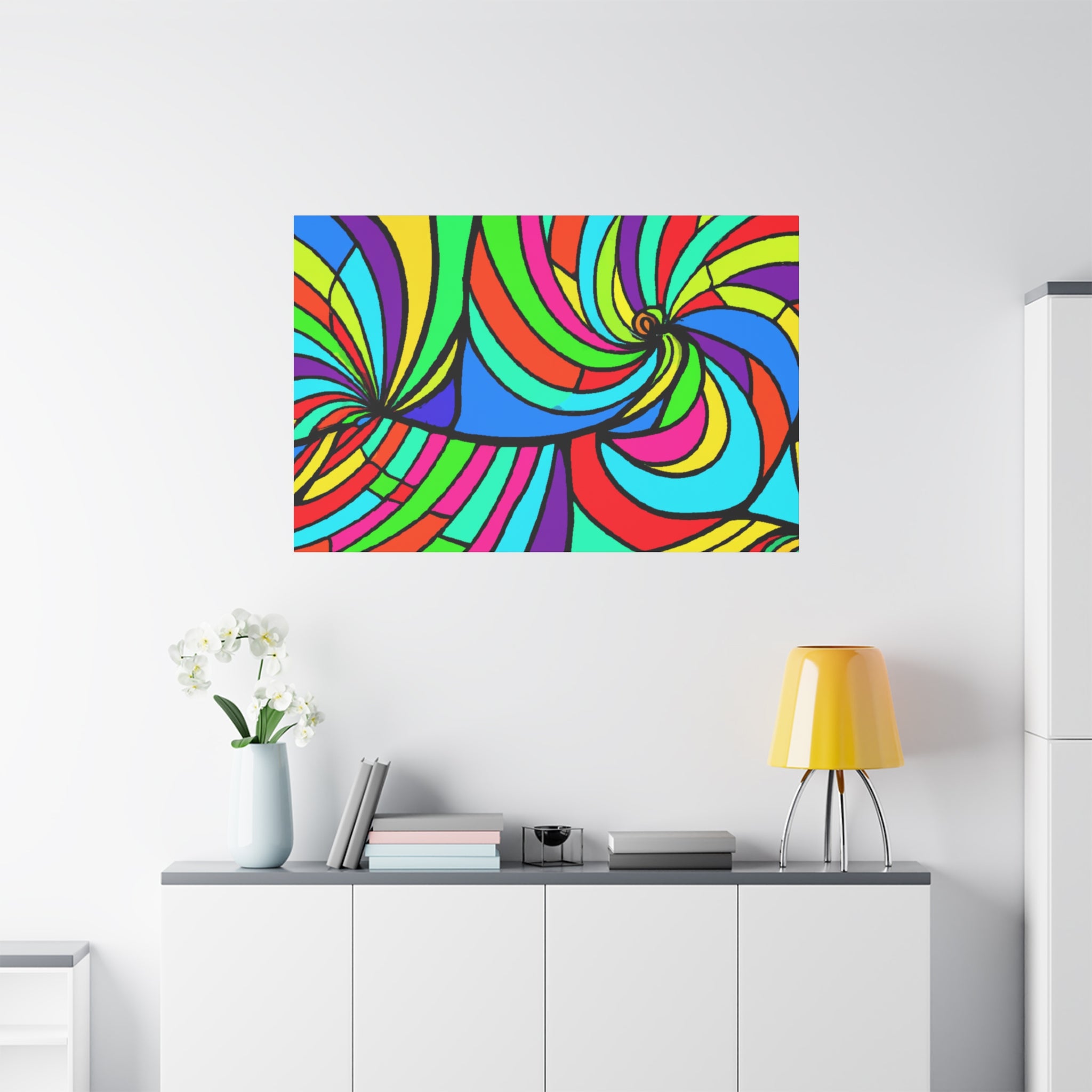 "Spinning Wheel" - Canvas