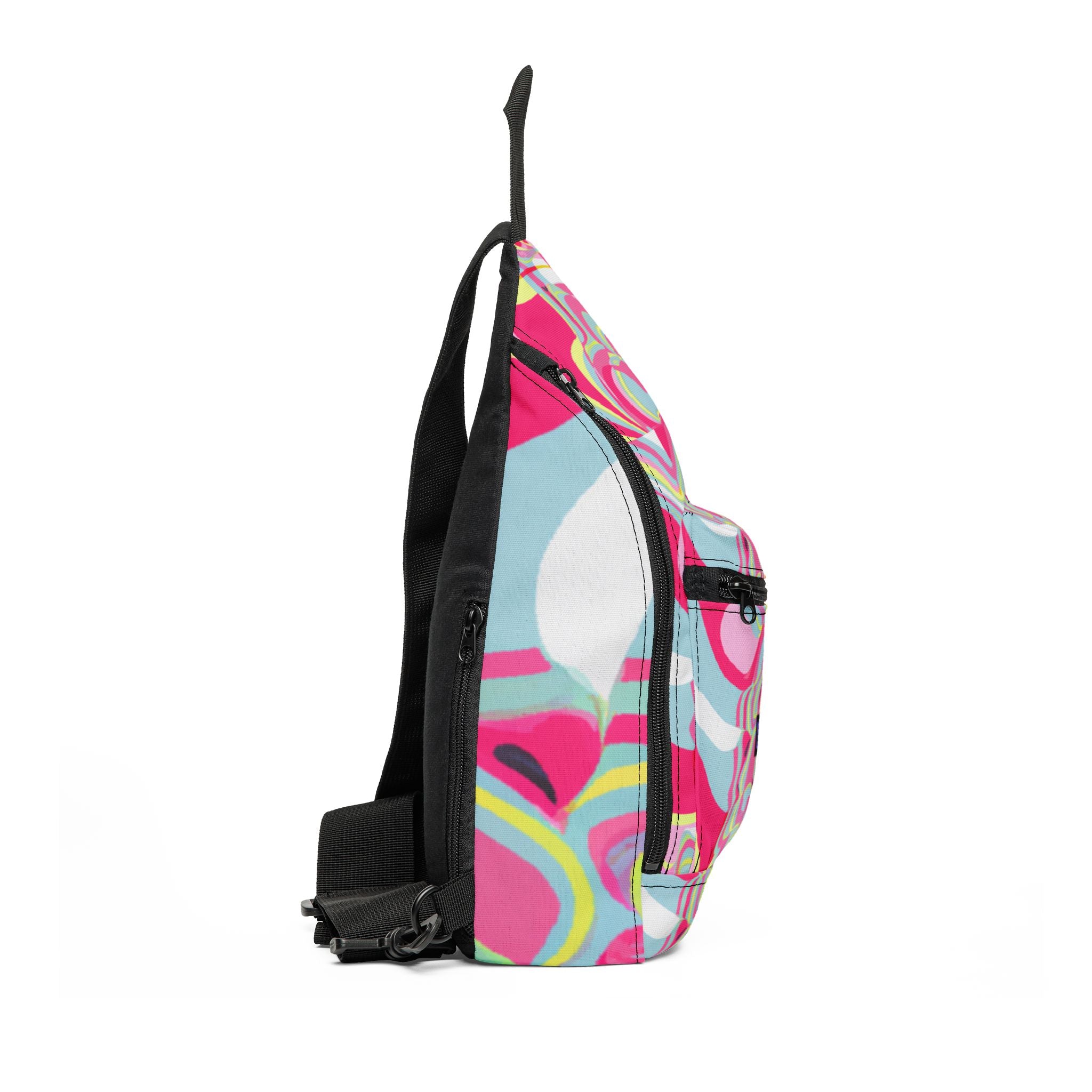 "Groovy Daisy Spectrum Eclipse" - Sling Bag