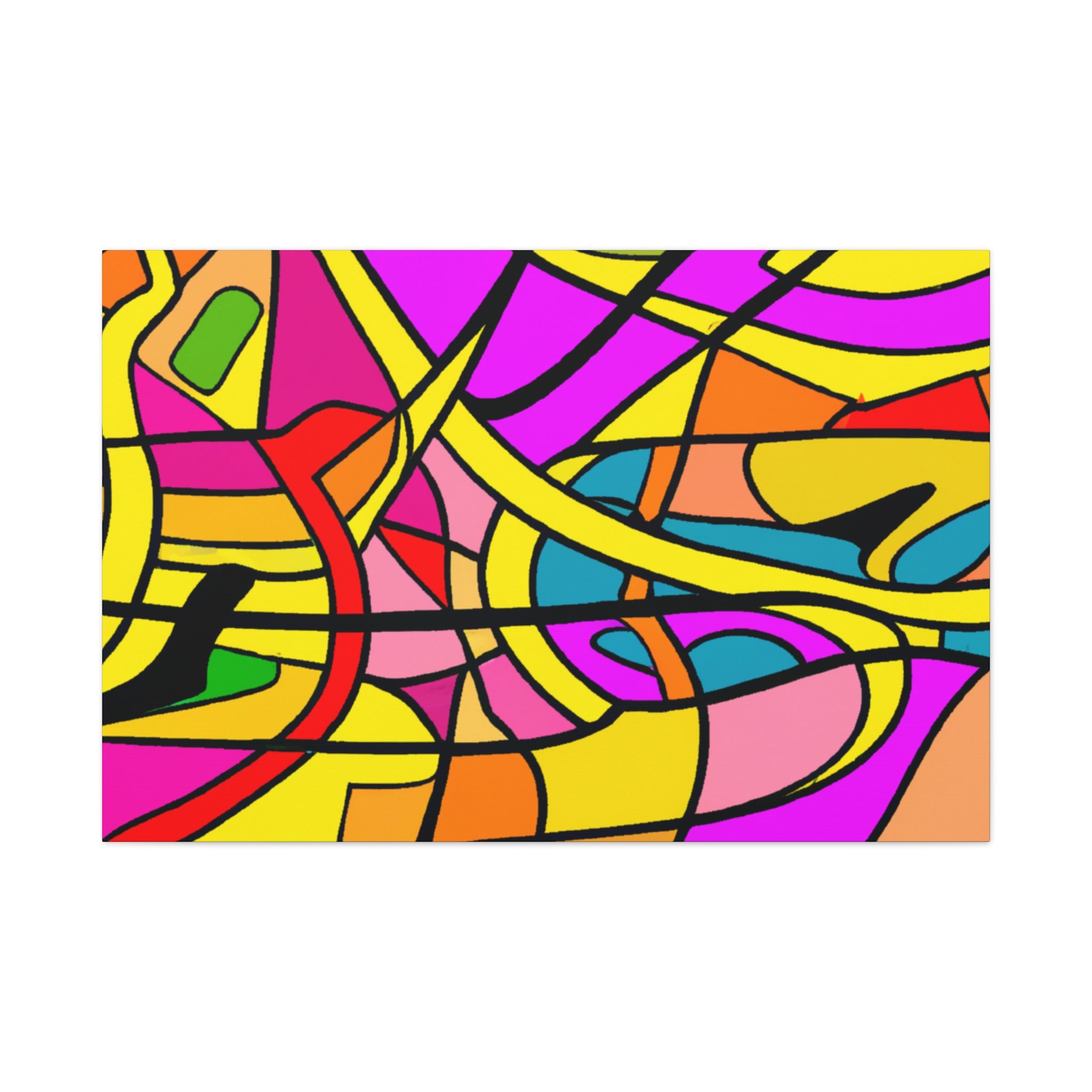 Groovy Kaleidoscope - Canvas