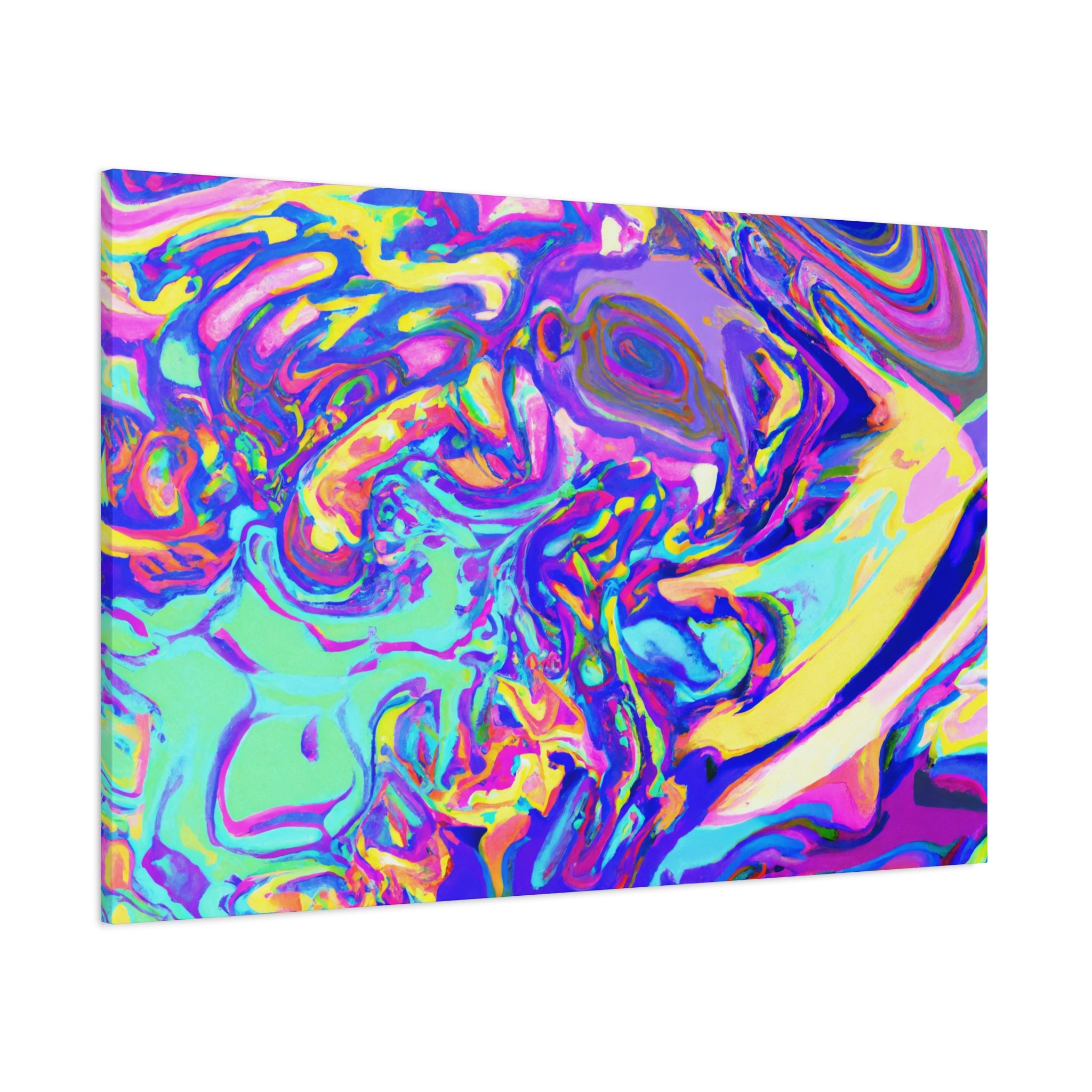 Groovy Kaleidoscope - Canvas