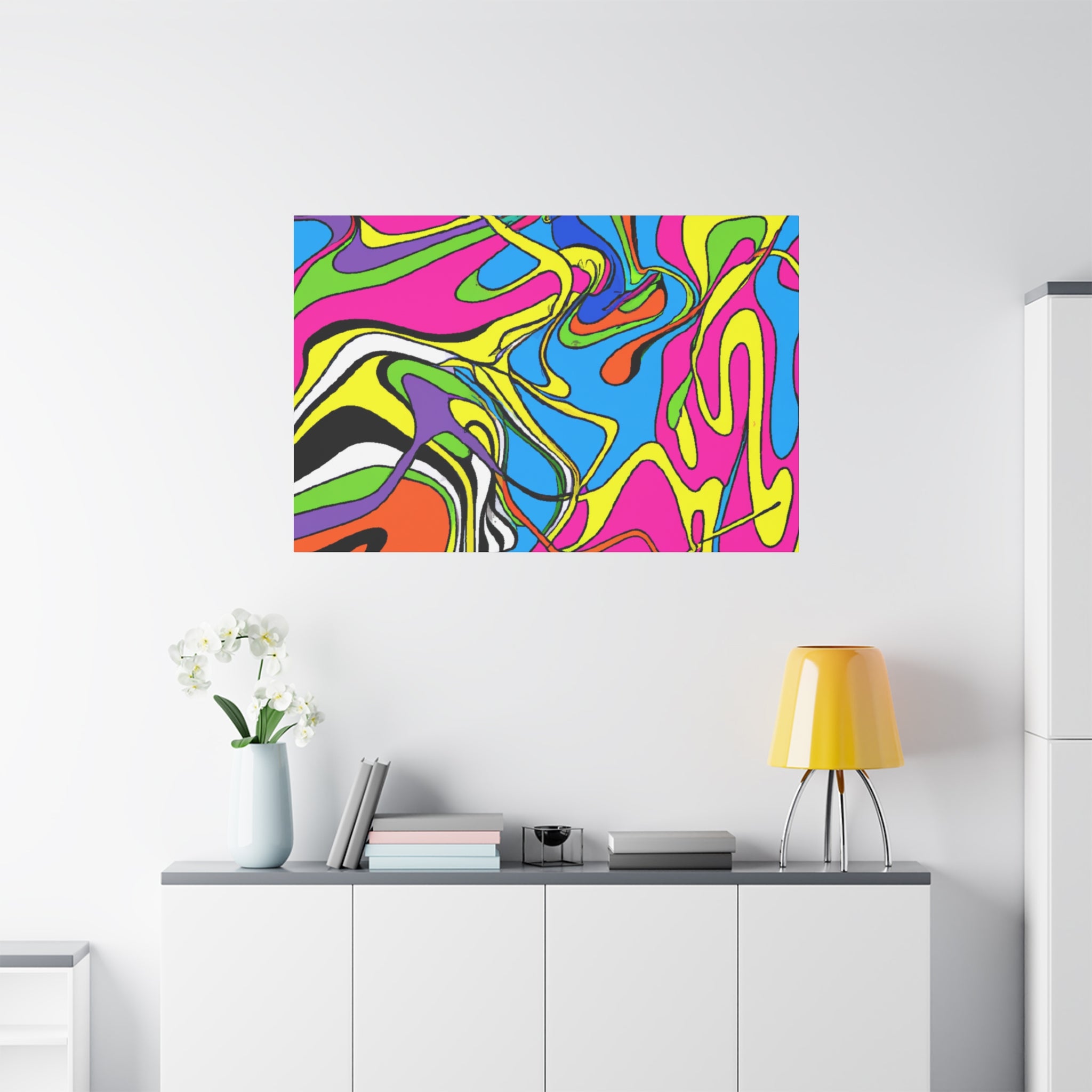 Groovy Vortex - Canvas