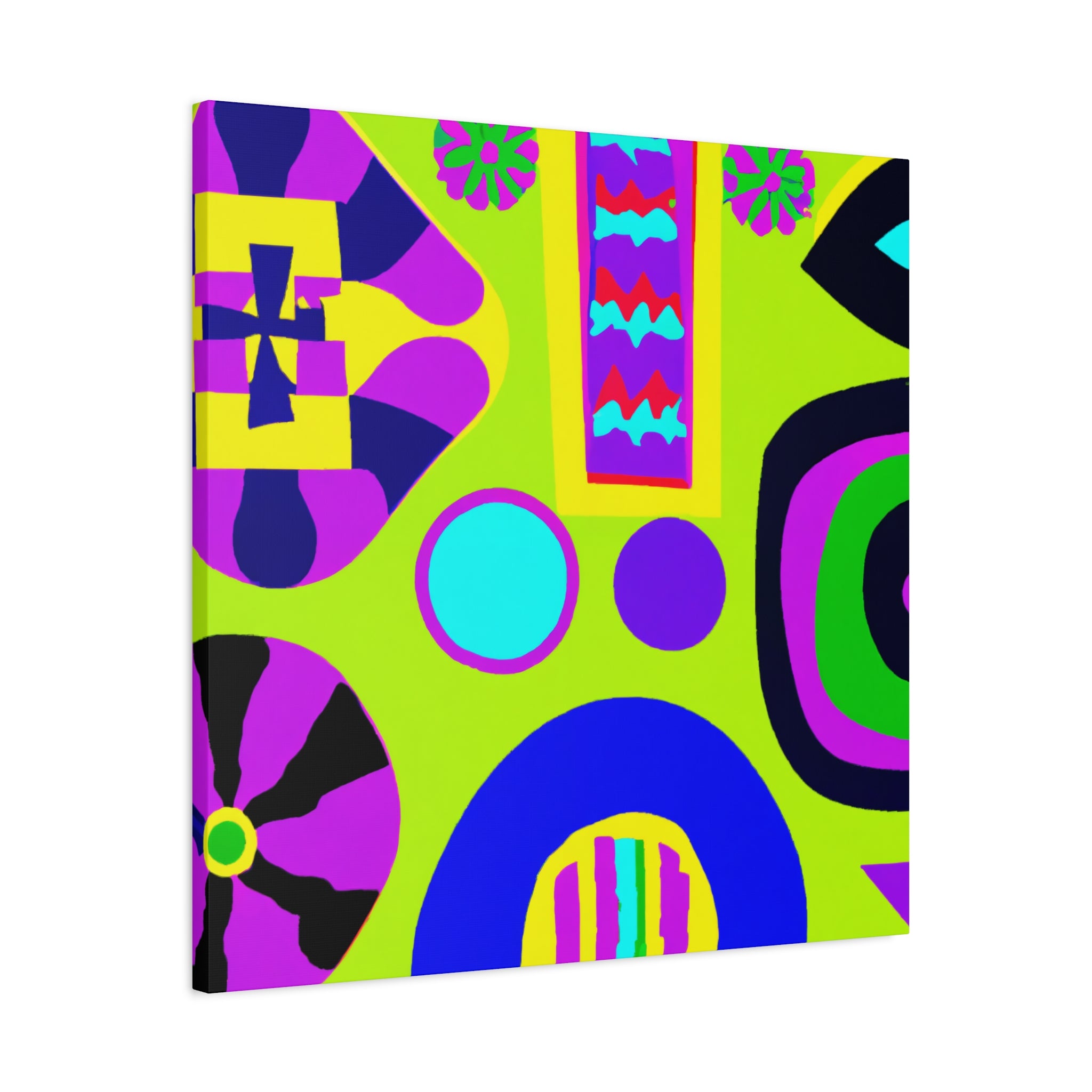 Groovy Nebula - Canvas