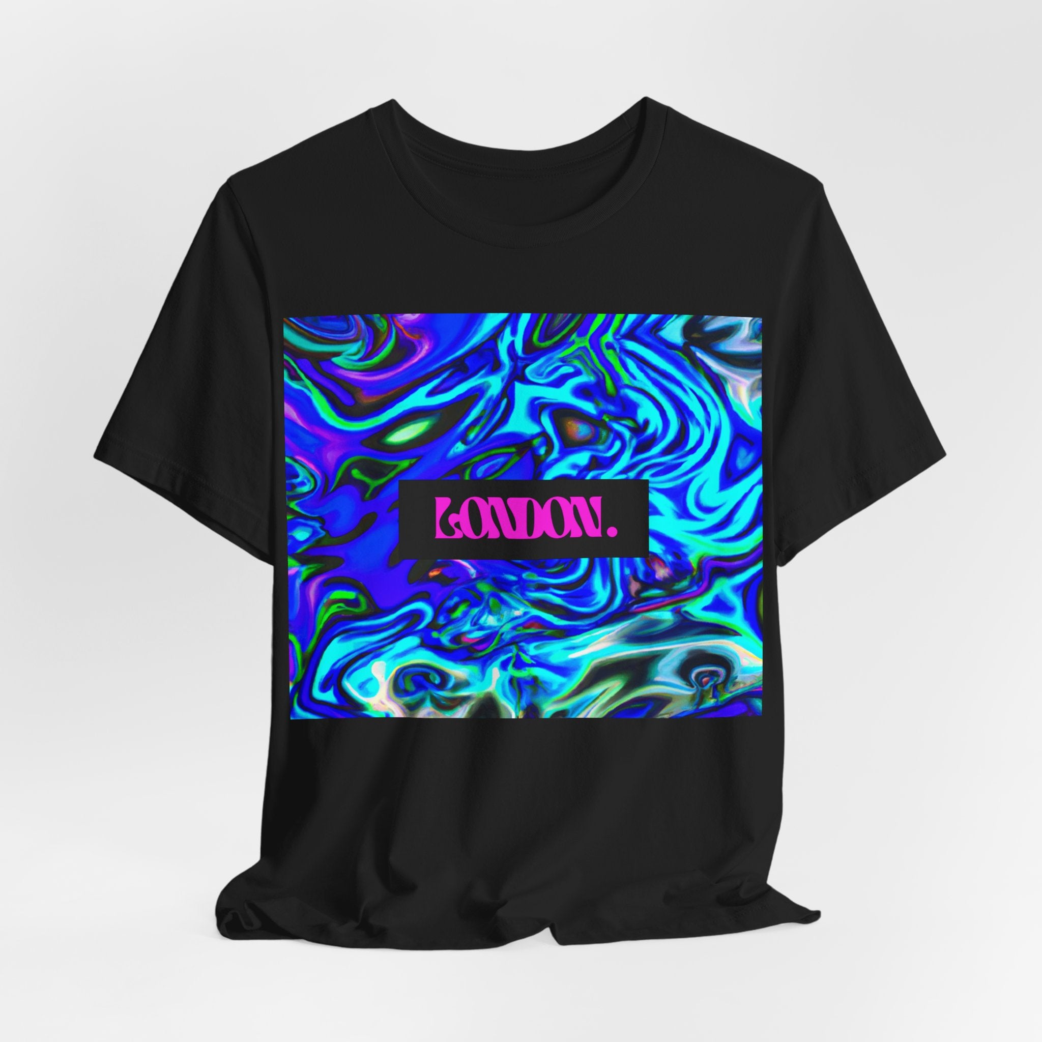 "Groovy Gaze: Retro Pop & Psychedelic Threads" - Tee