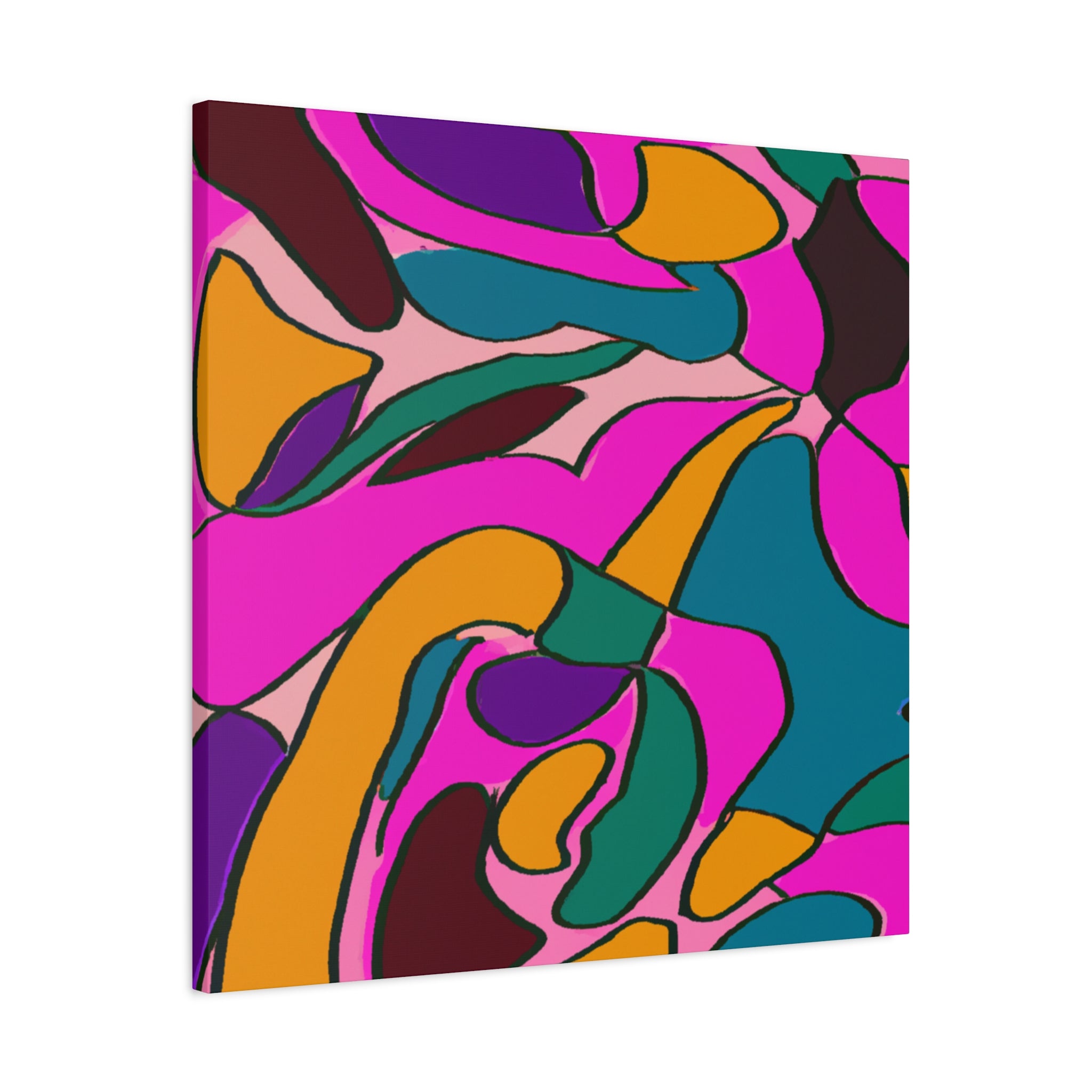 Groovy Kaleidoscope - Canvas