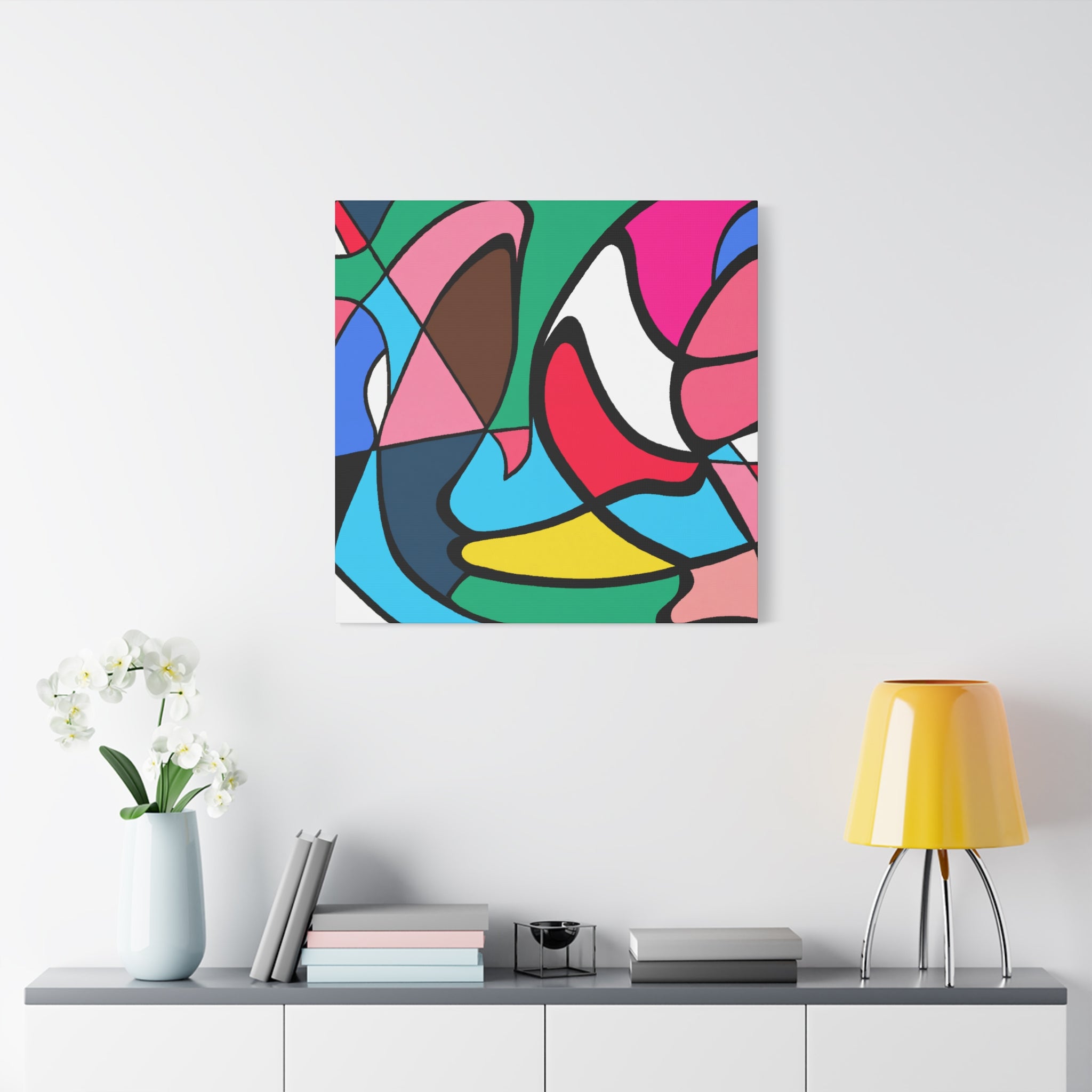 Sunny Kaleidoscope - Canvas