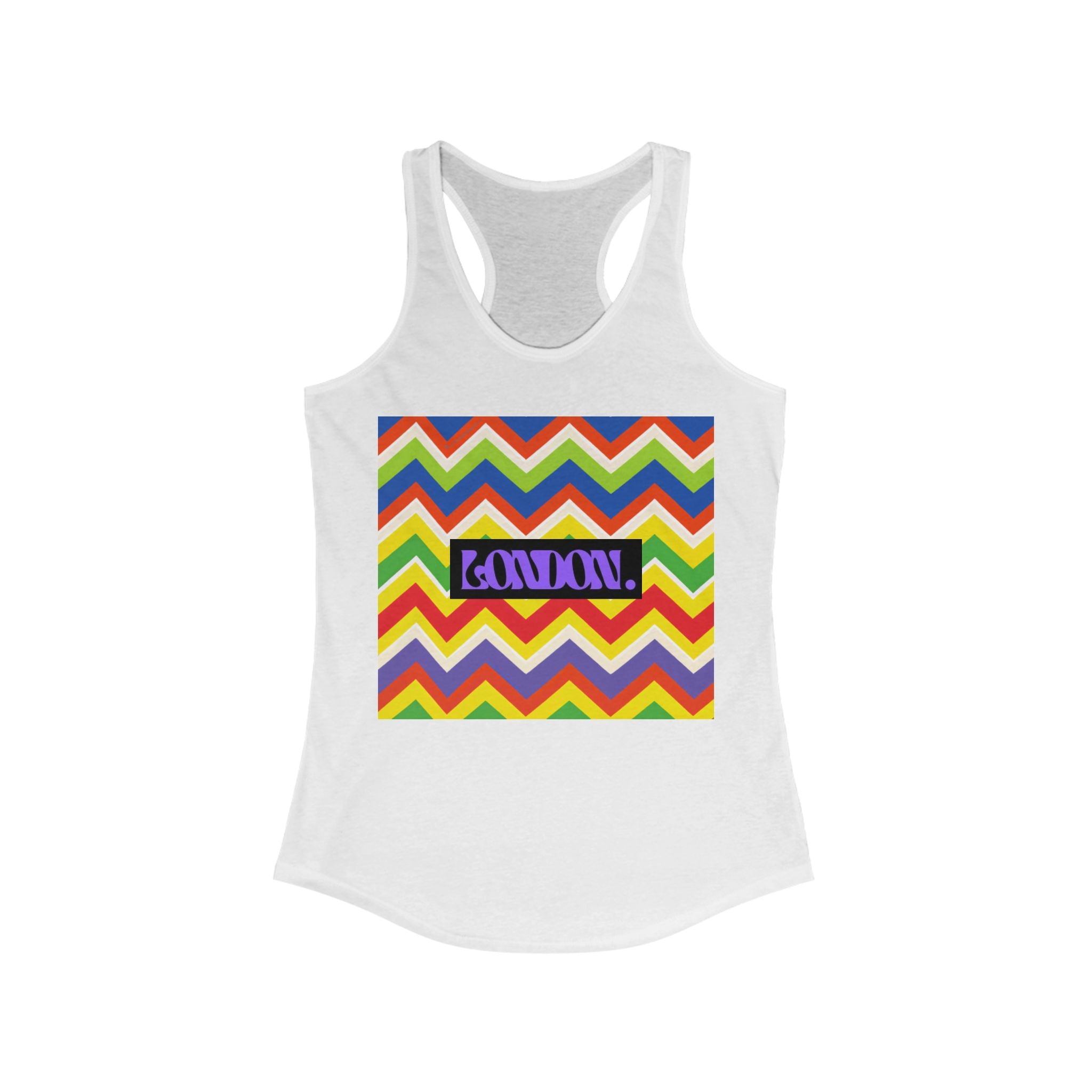 "Velvet Mirage" - Racerback Tank Top