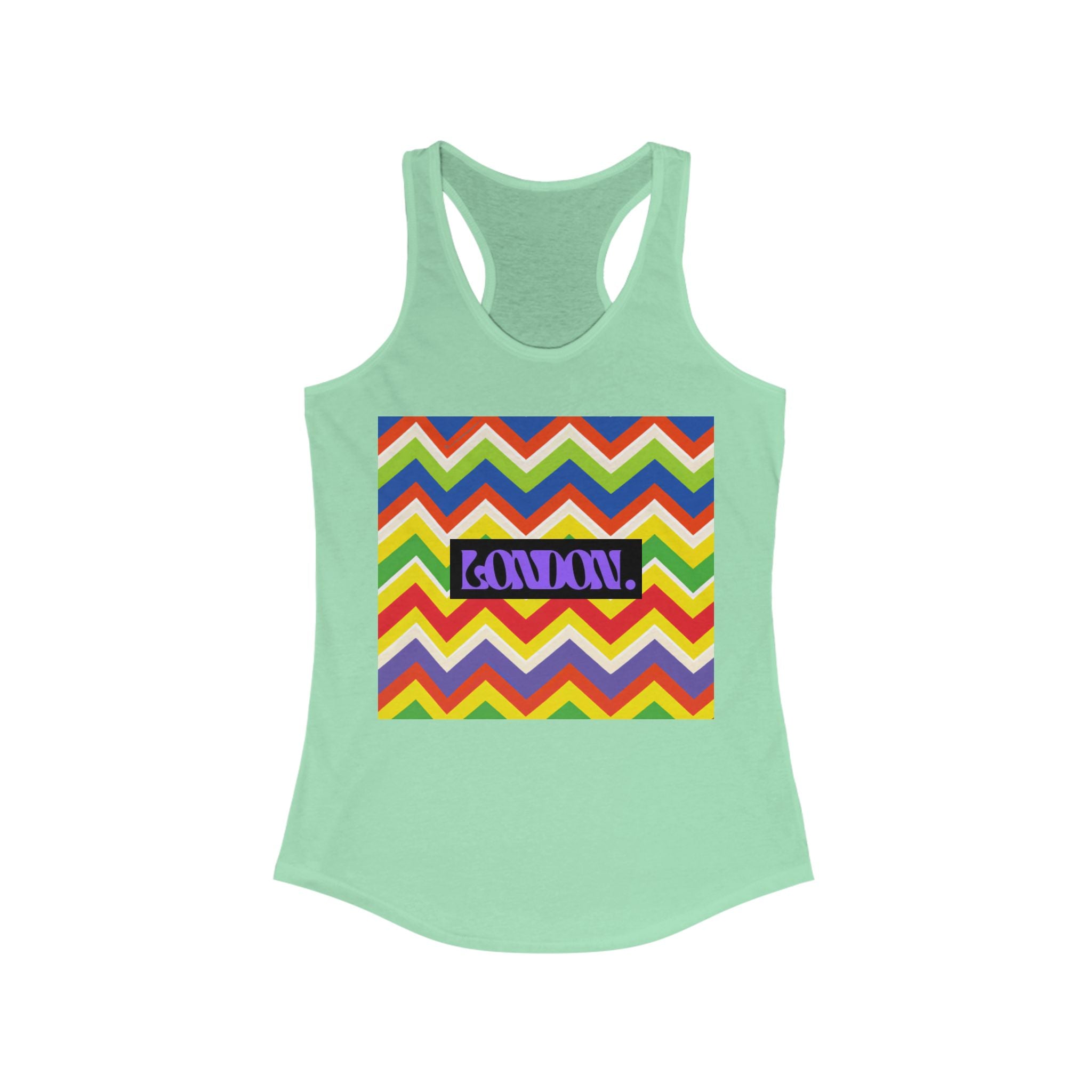 "Velvet Mirage" - Racerback Tank Top