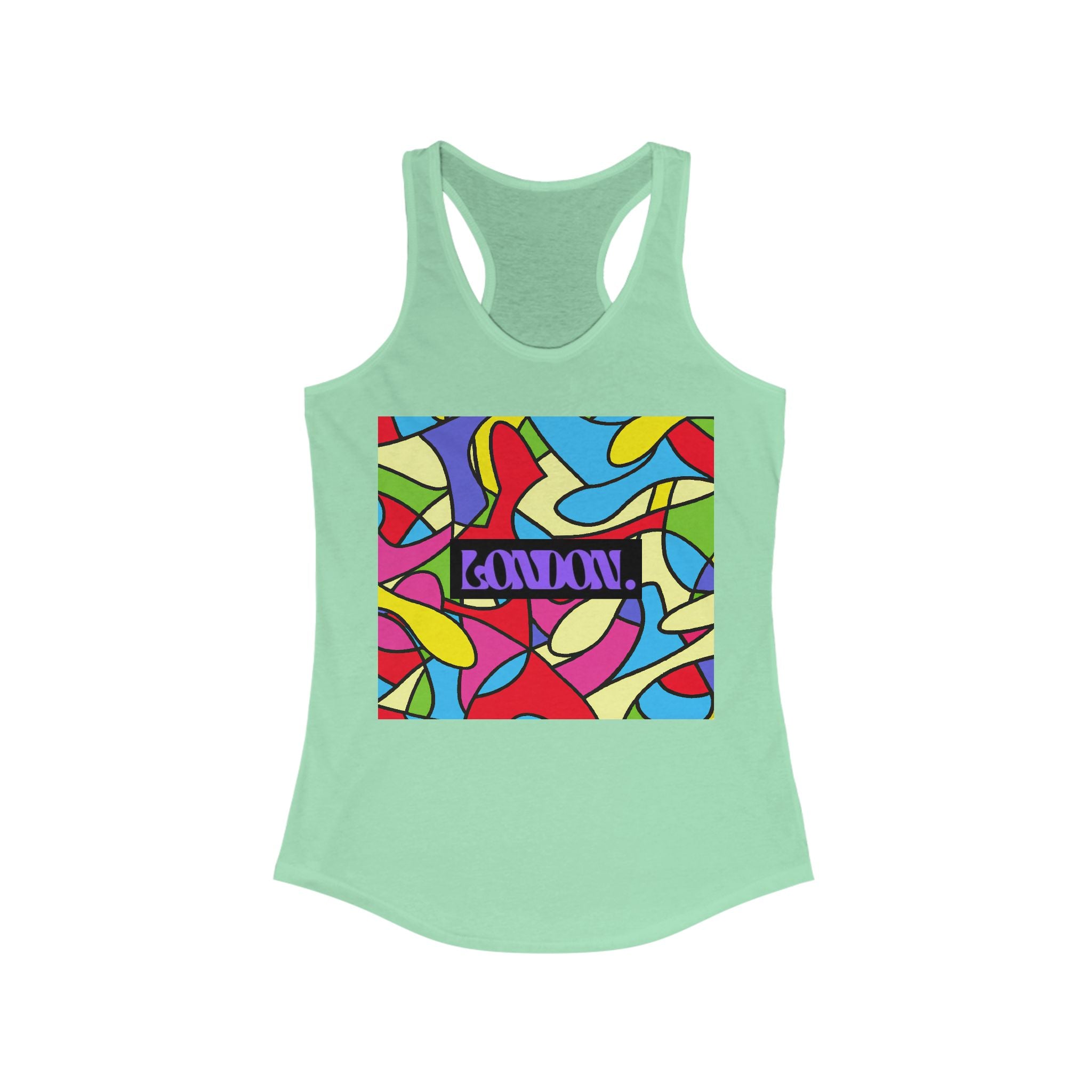 "Kaleidoscope Crush" - Racerback Tank Top