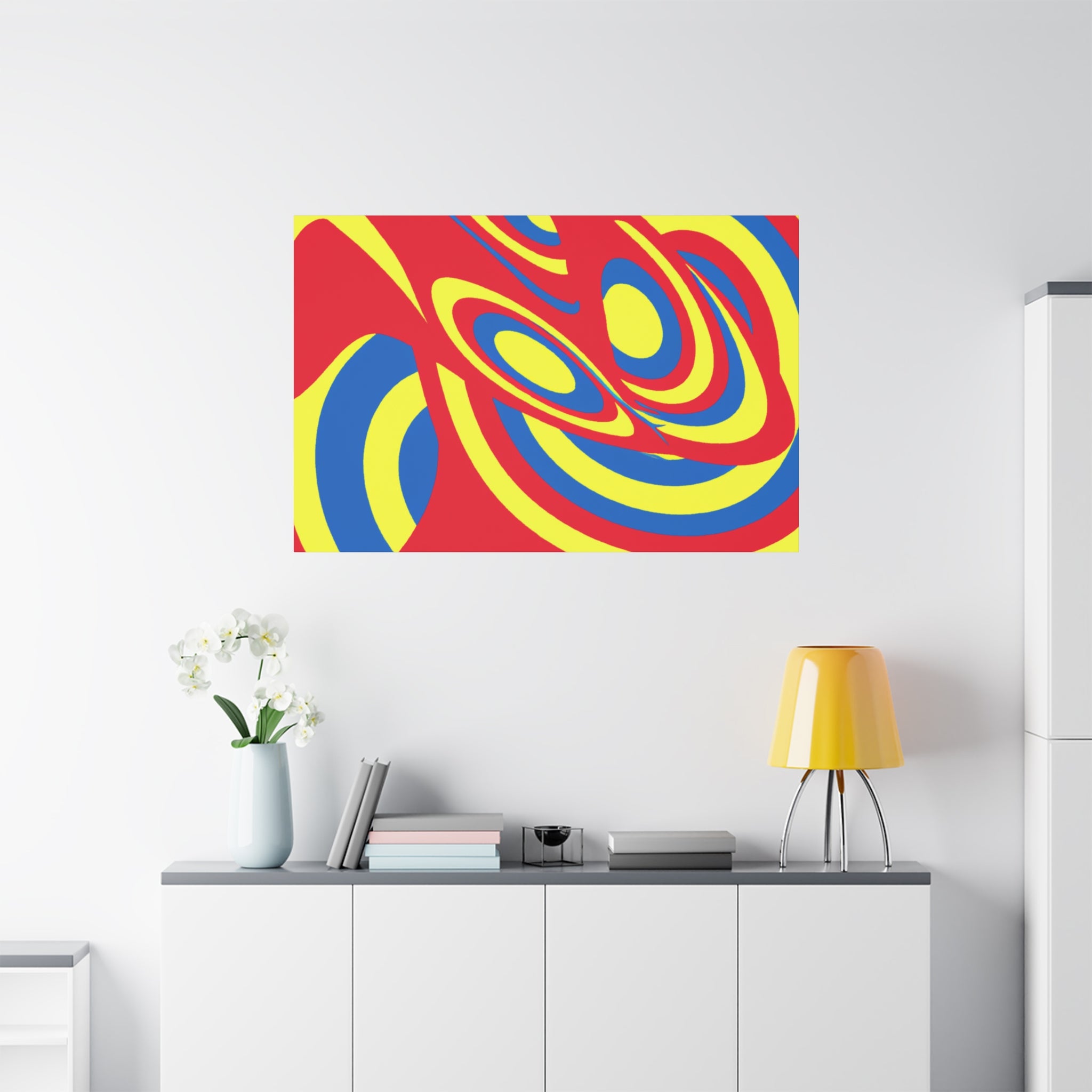 Groovy Kaleidoscope - Canvas