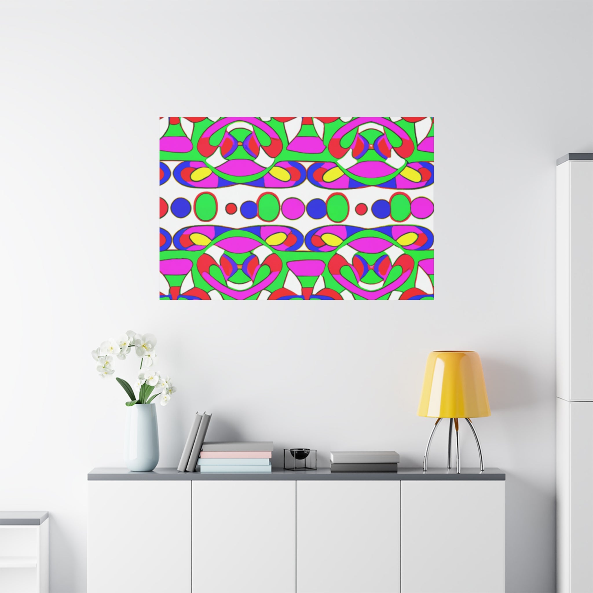 Groovy Kaleidoscope - Canvas