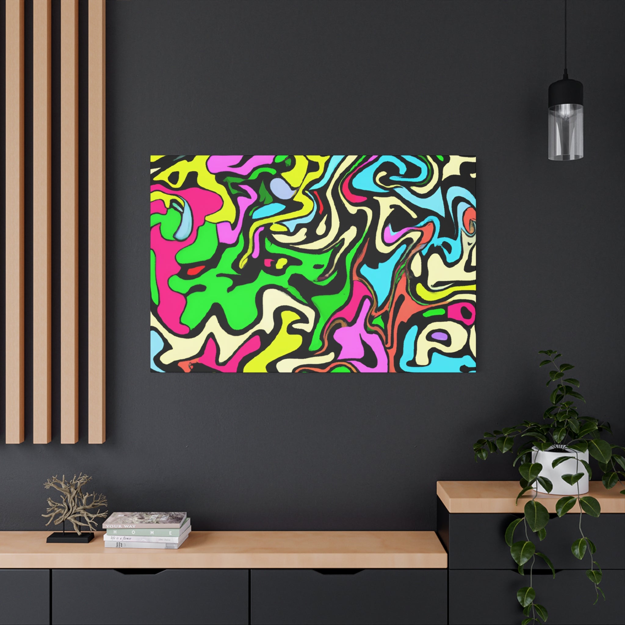 Cosmic Whirly - Canvas
