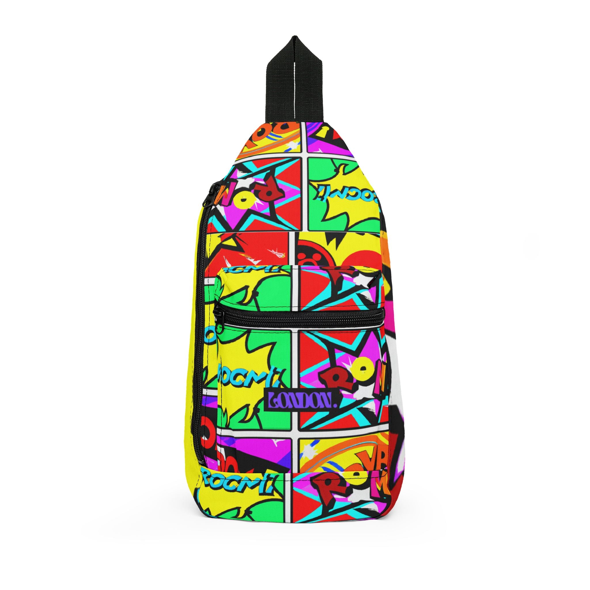 Groovy Vincent's Colorful Explosion - Sling Bag