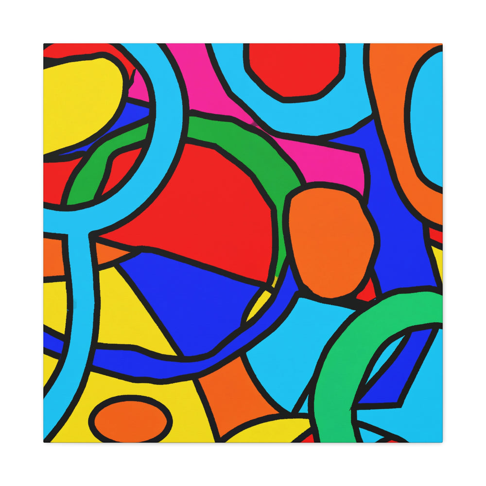 Groovy Kaleidoscope - Canvas