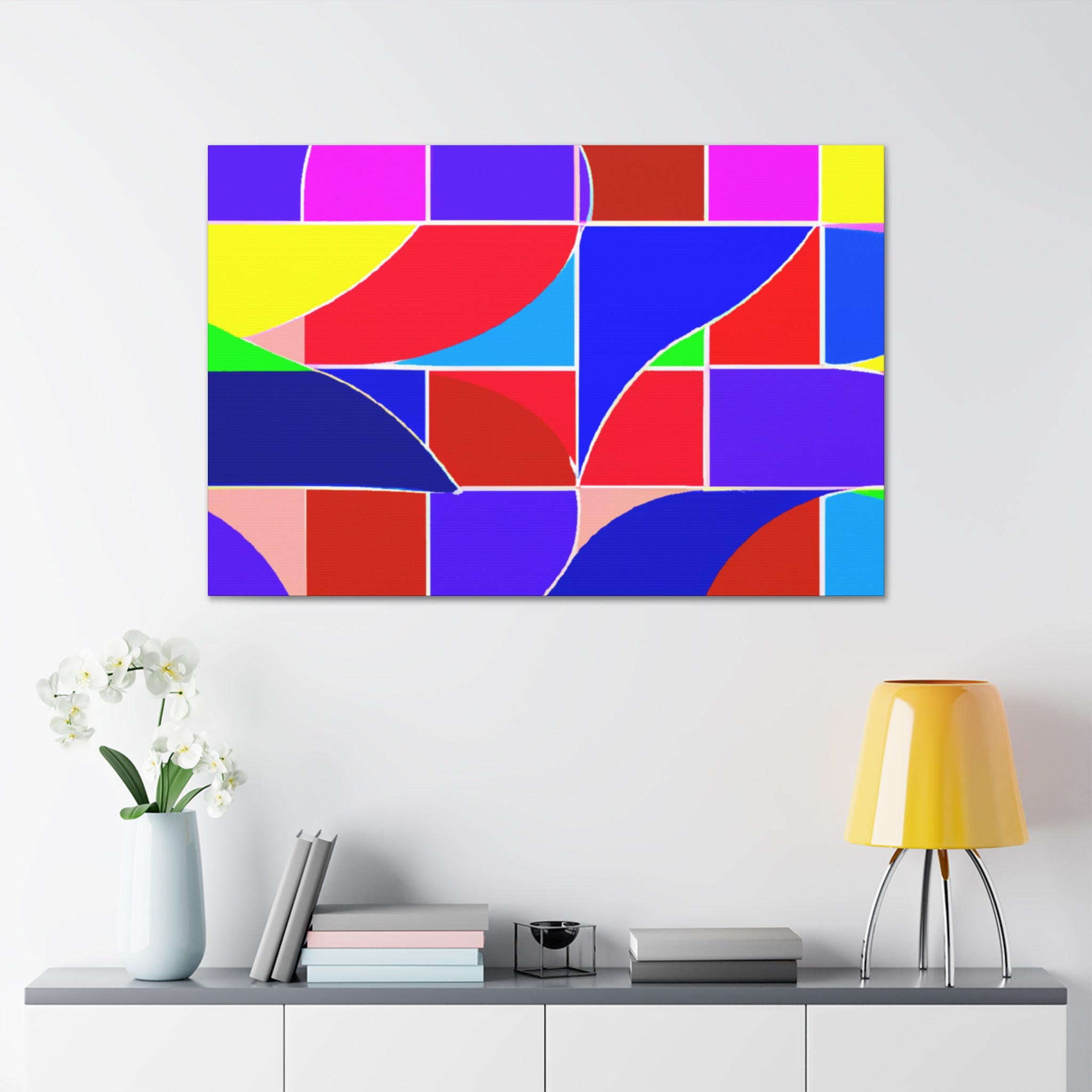 Groovy Kaleidoscope - Canvas
