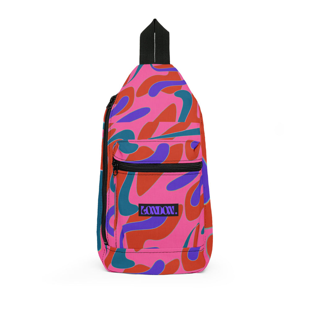 "Pixel Prisms" - Sling Bag