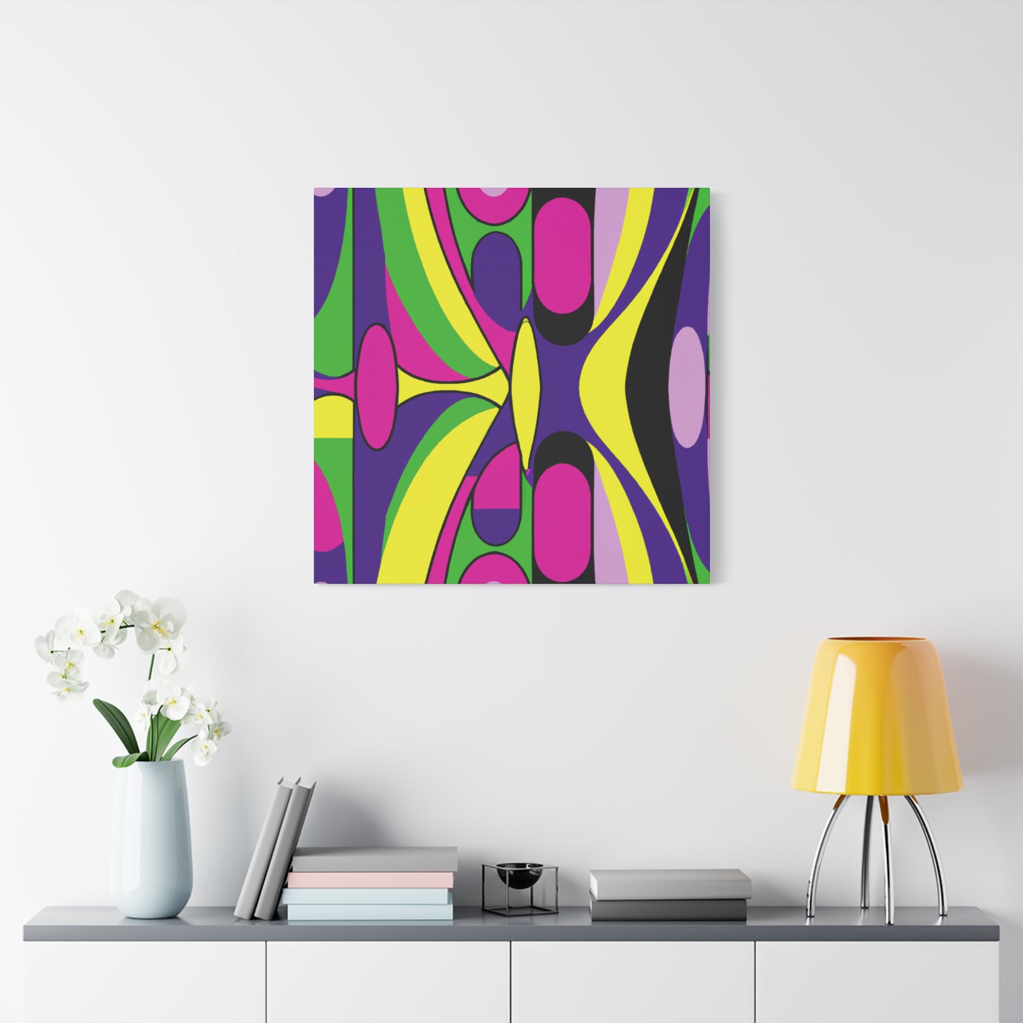 Groovy Kaleidoscope - Canvas