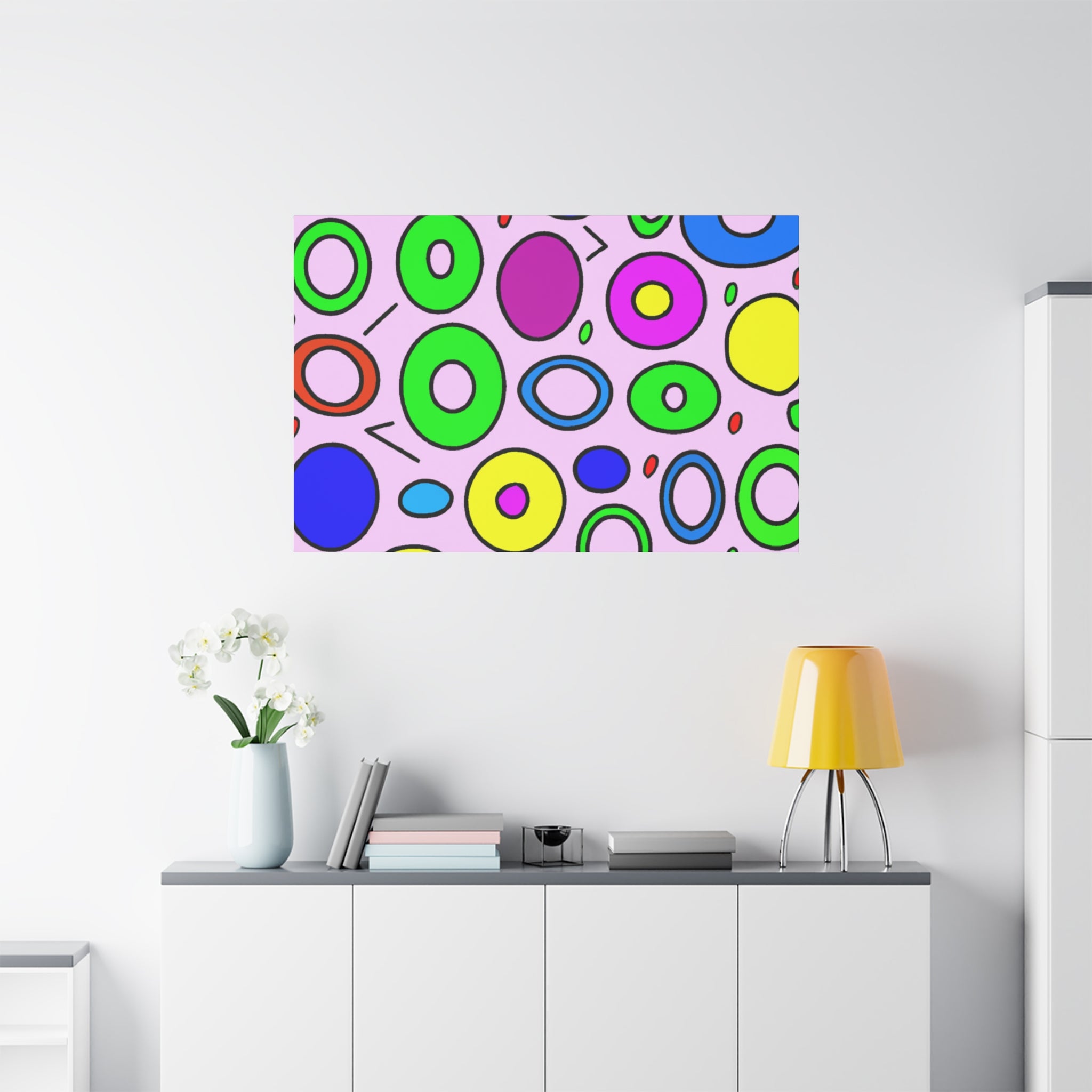 Groovy Kaleidoscope - Canvas