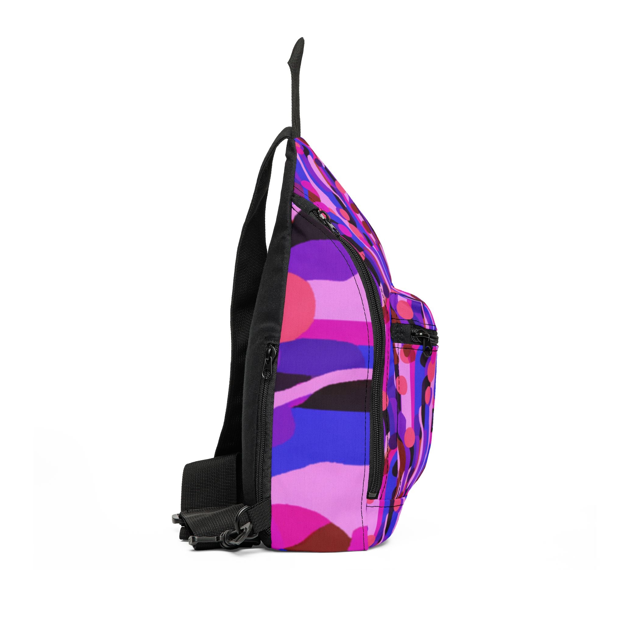"Marley Mondrian: A Trip Through Time" - Sling Bag