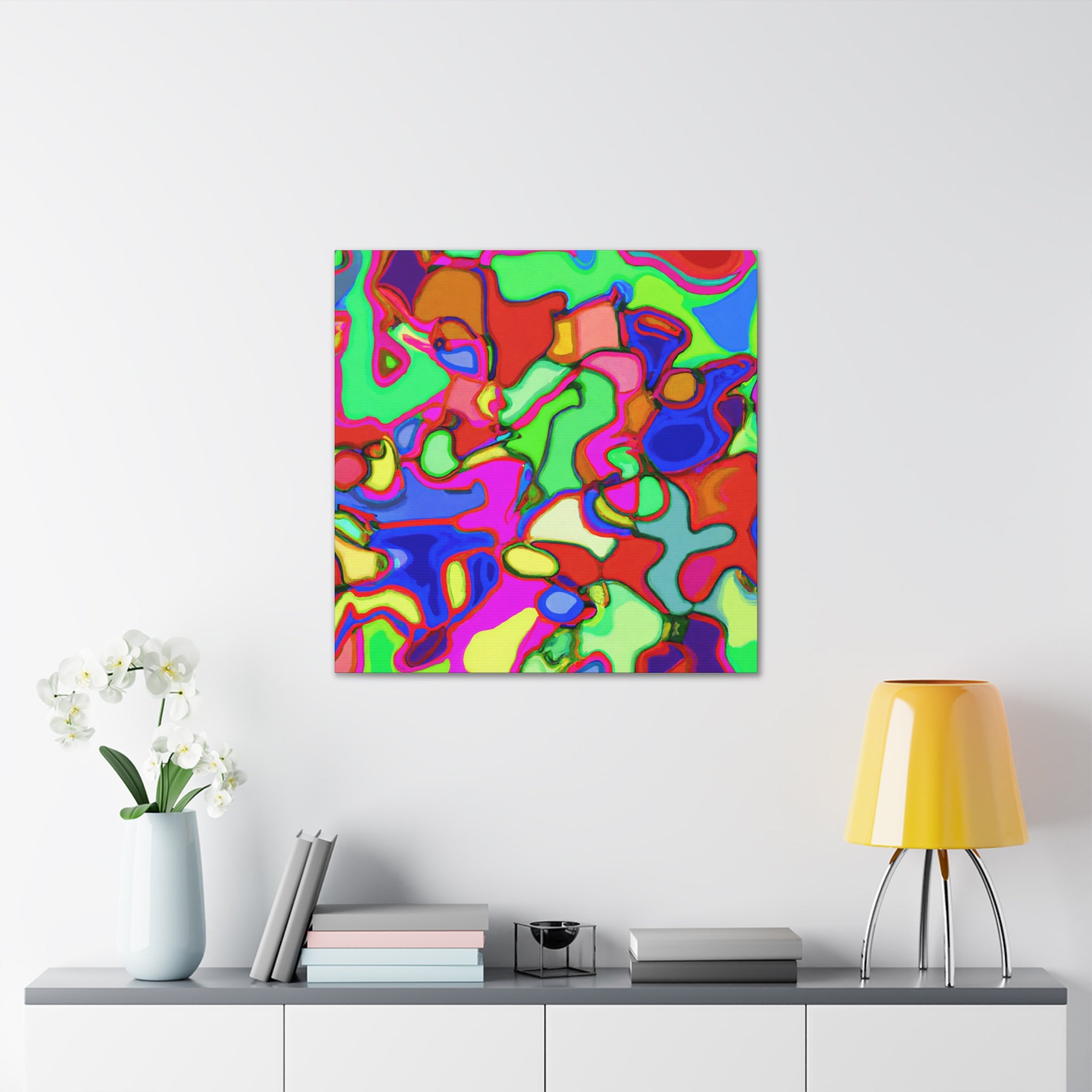 Groovy Kaleidoscope - Canvas