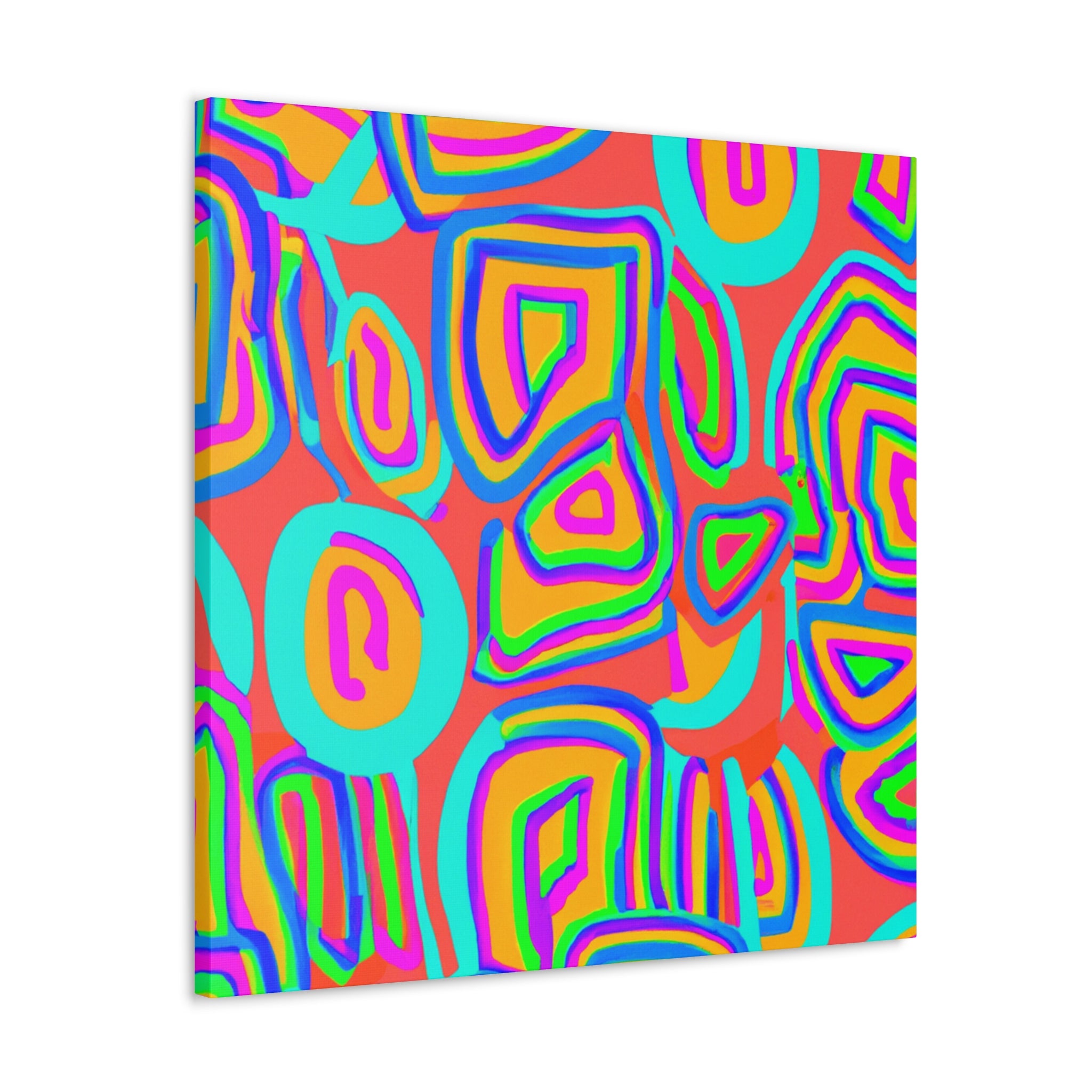 Groovy Kaleidoscope - Canvas
