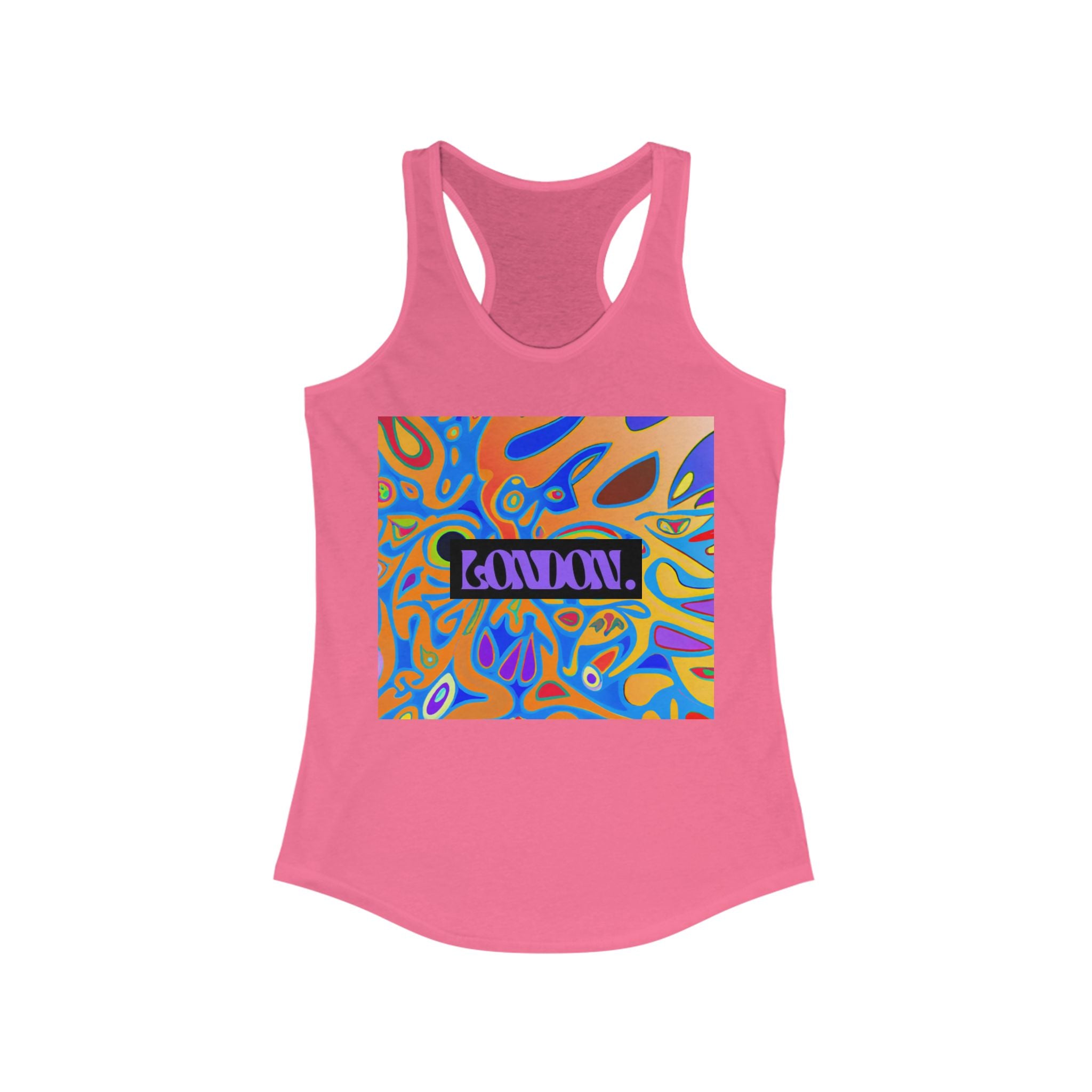 "Groovy Graphix" - Racerback Tank Top