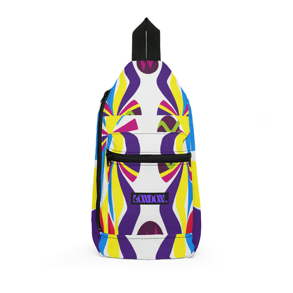 "Kaleidoscope Grooves" - Sling Bag