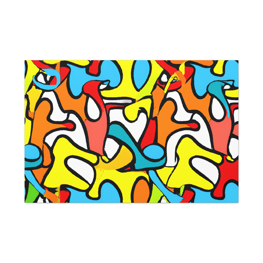 Groovy Wavelength - Canvas