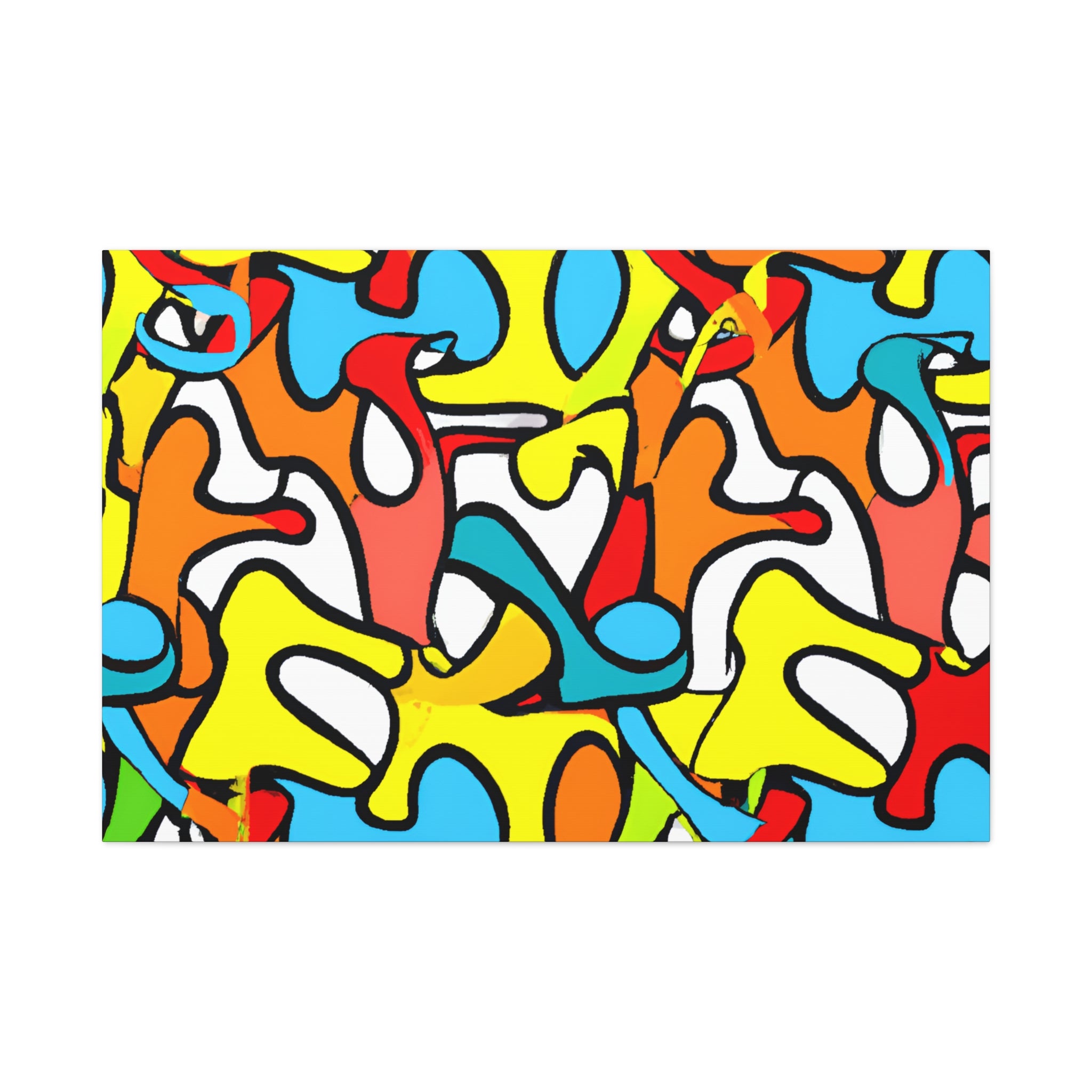 Groovy Wavelength - Canvas