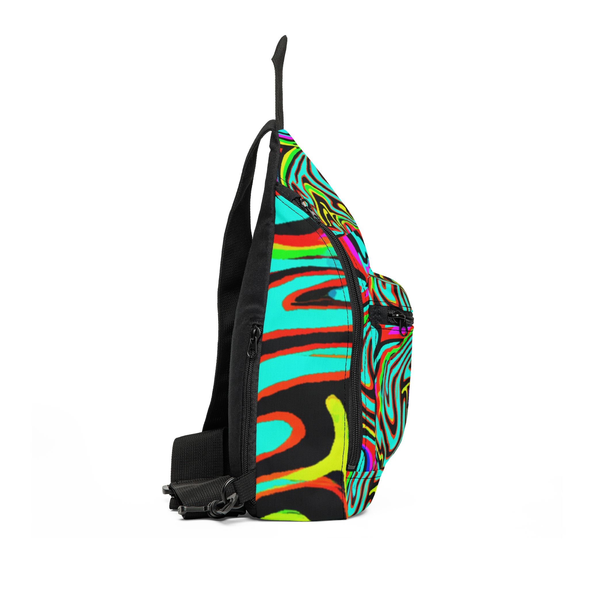"Velvet Spectrum Groove" - Sling Bag