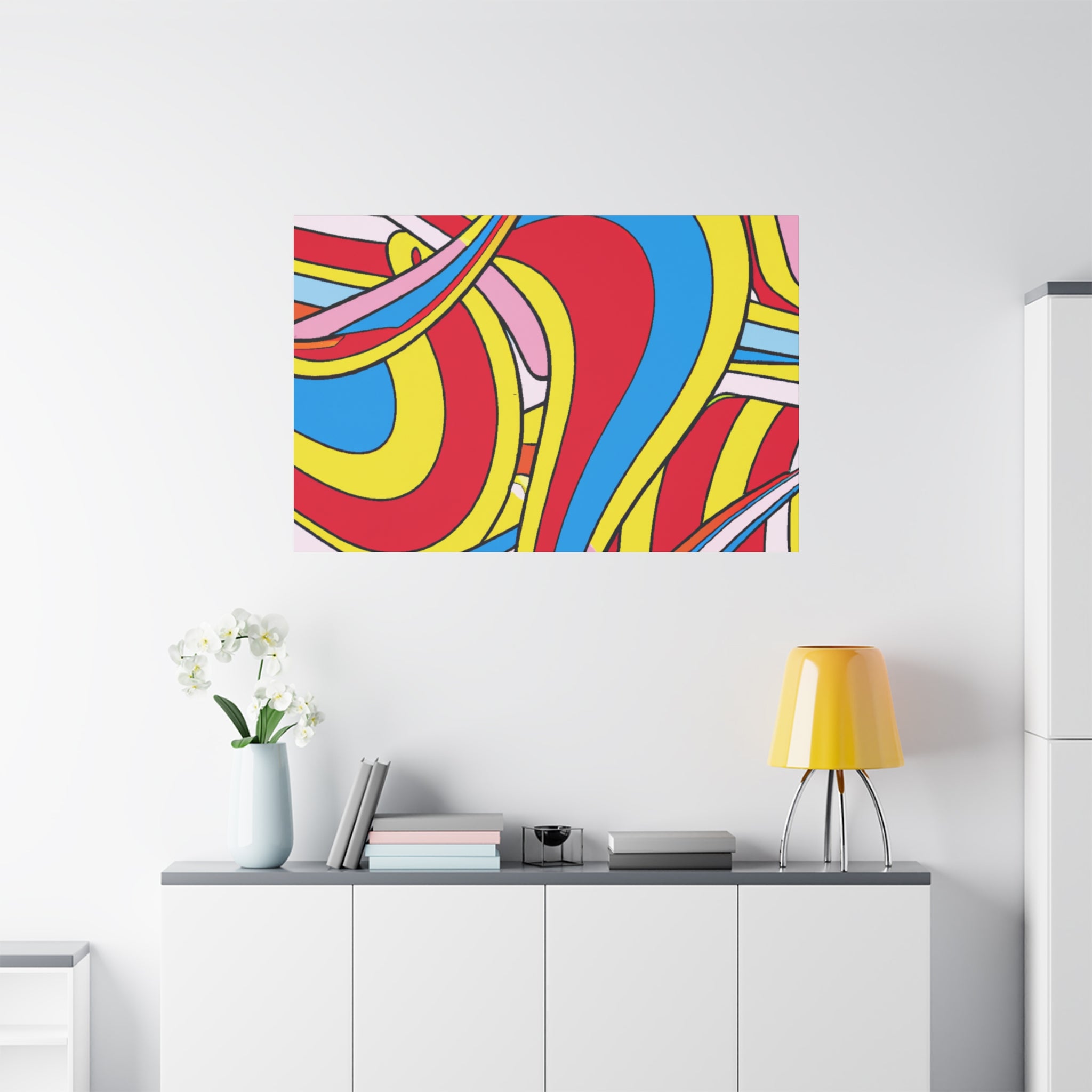Groovy Kaleidoscope - Canvas