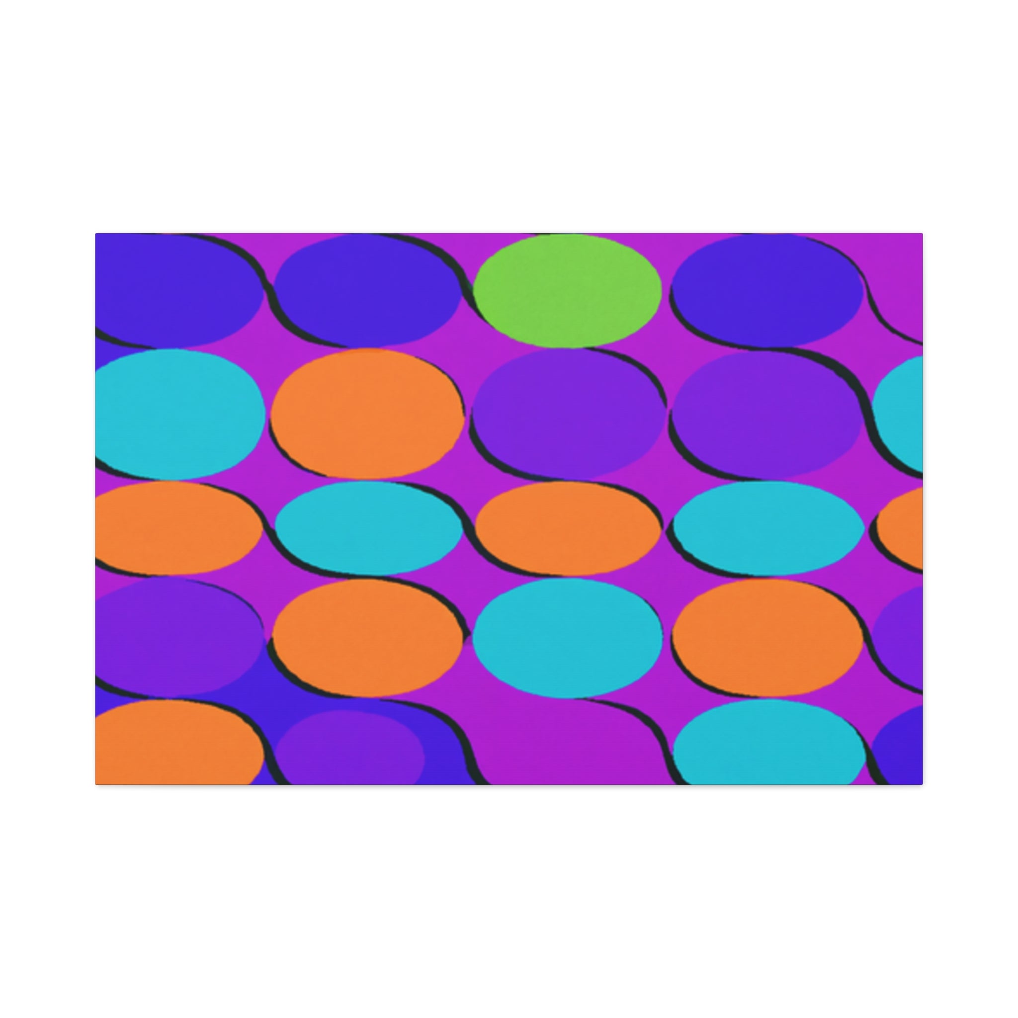 Groovy Kaleidoscope - Canvas