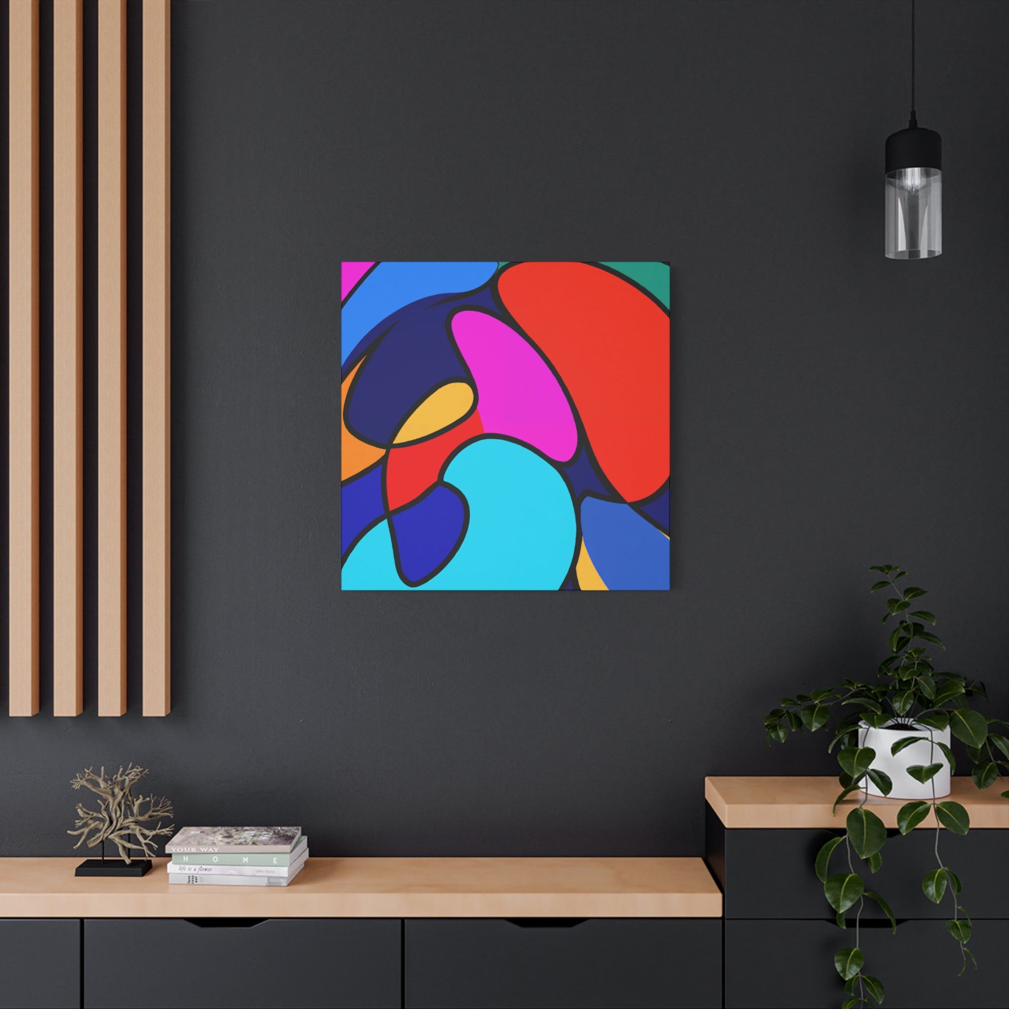 Groovy Blossom - Canvas