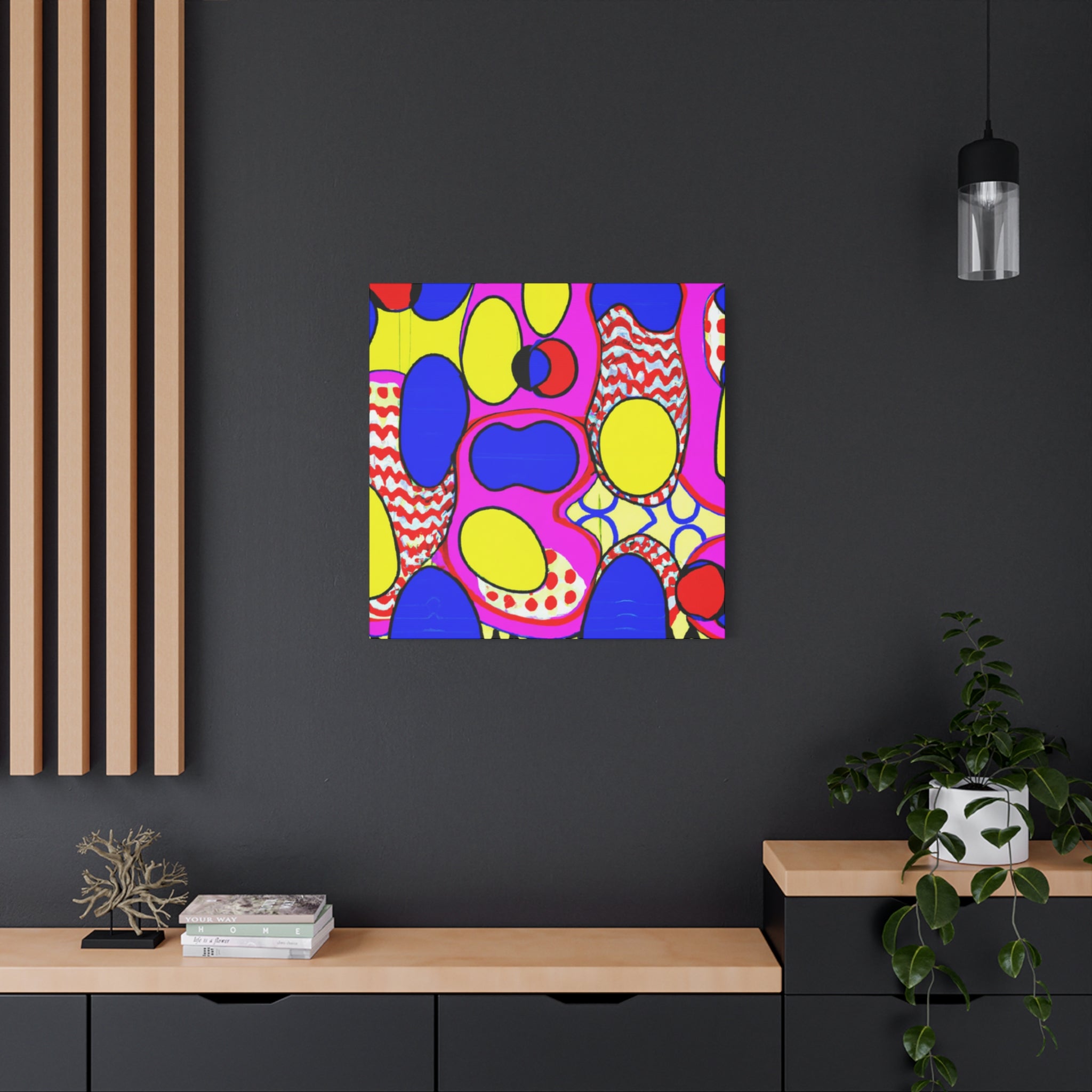 Groovy Kaleidoscope - Canvas