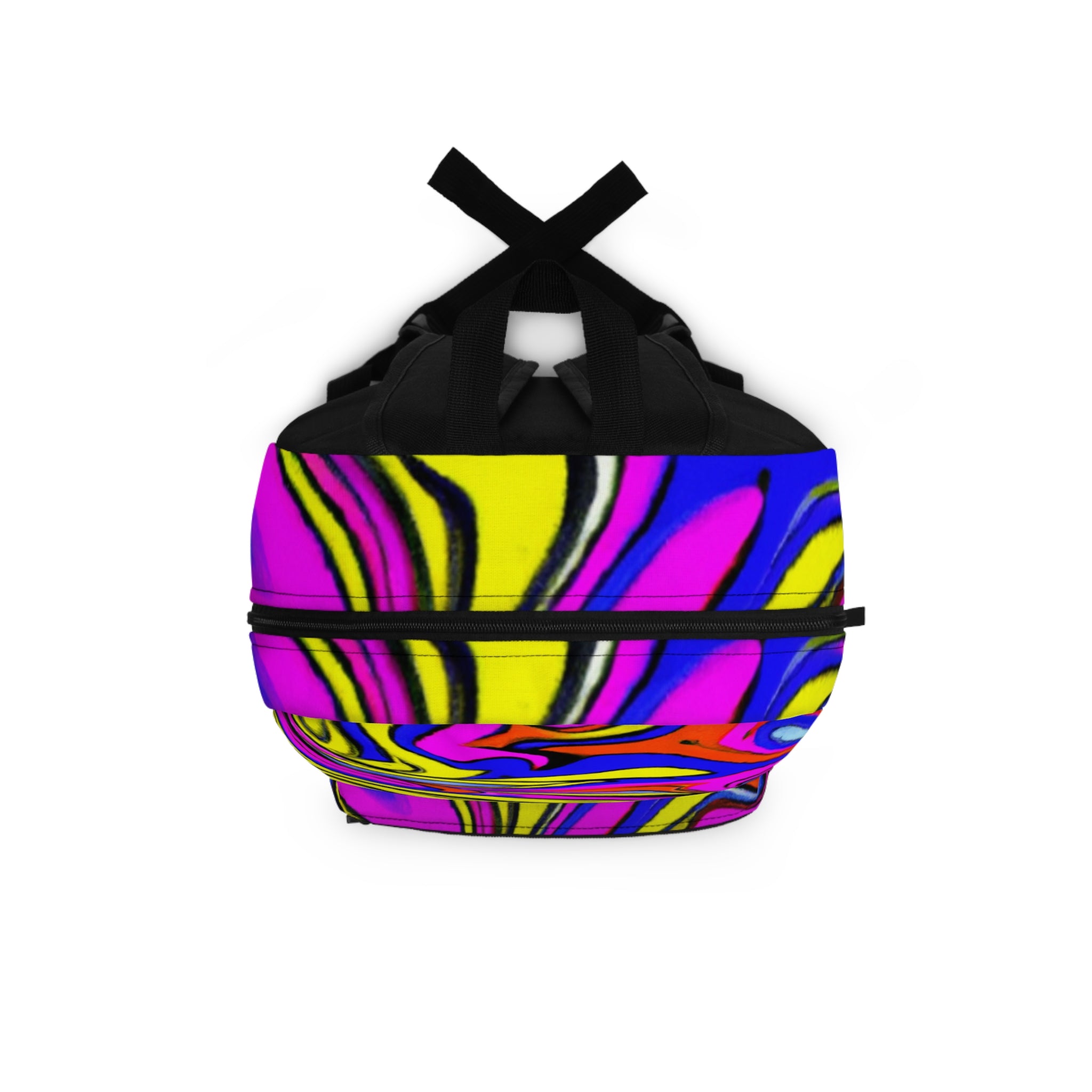 "Groovy Marigold's Kaleidoscope Boutique" - Backpack