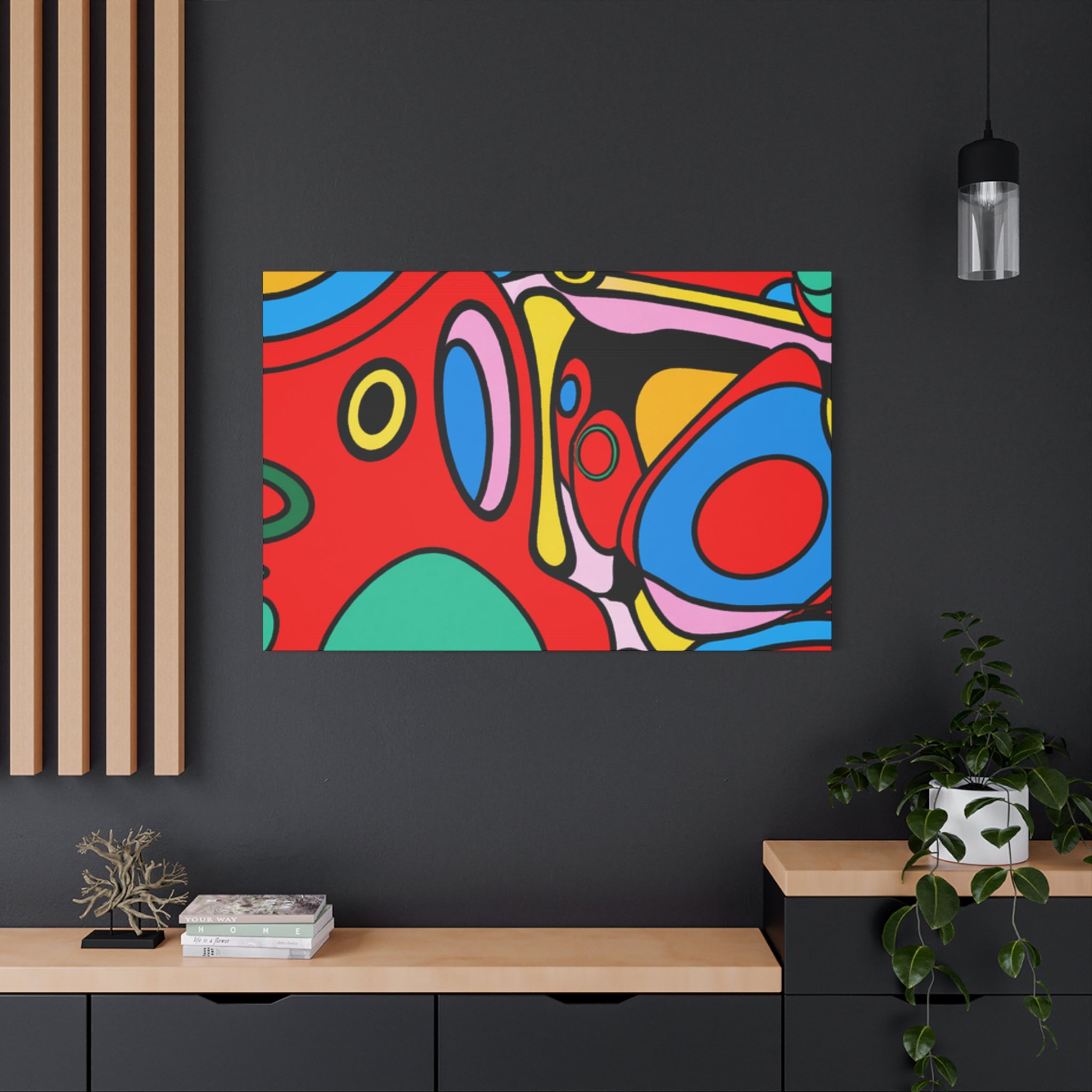 Groovy Spectrum - Canvas