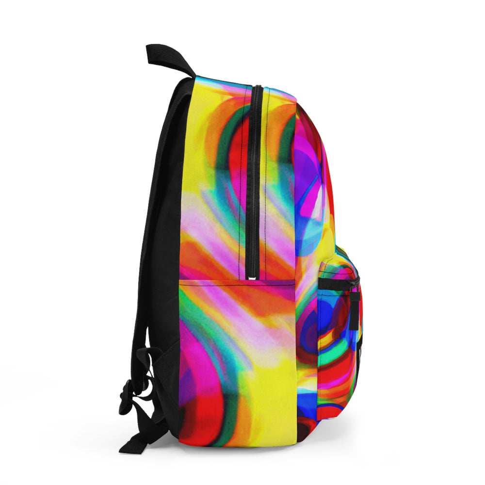 "Groovy Delilah's Pop Spectrum" - Backpack