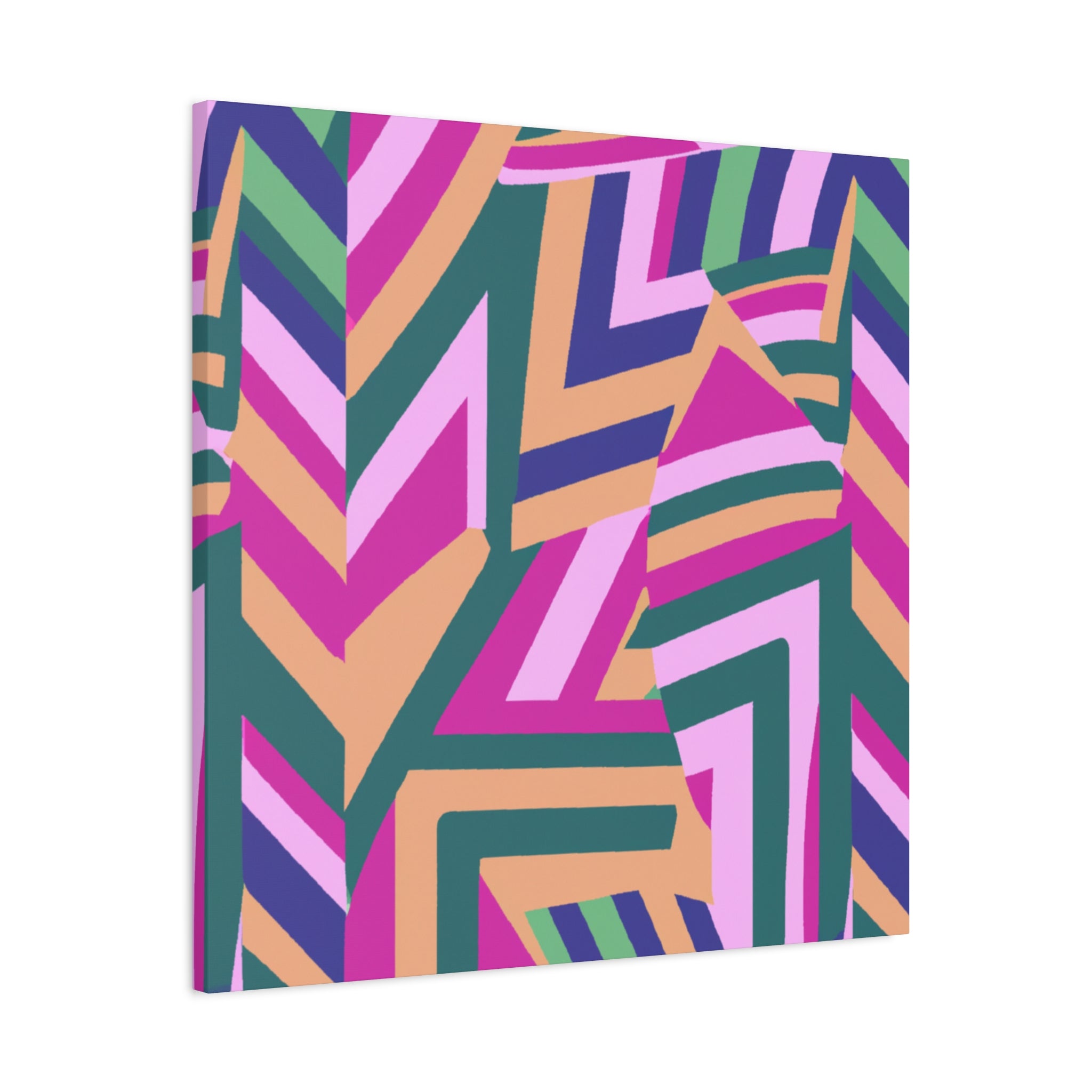 Groovy Kaleidoscope - Canvas
