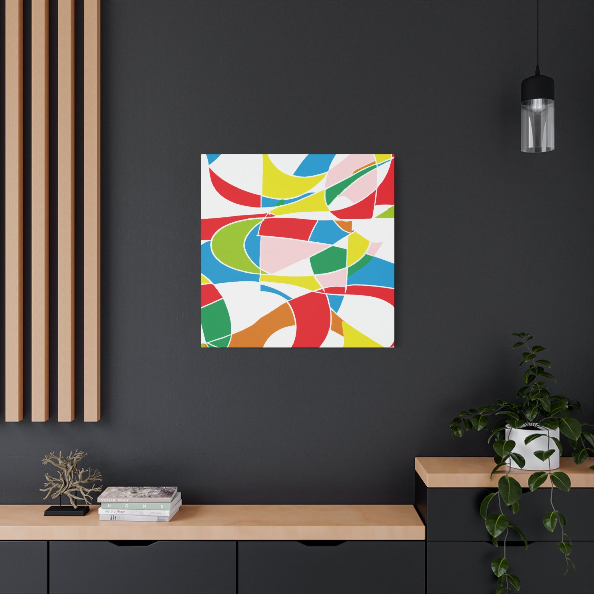 Groovy Kaleidoscope - Canvas