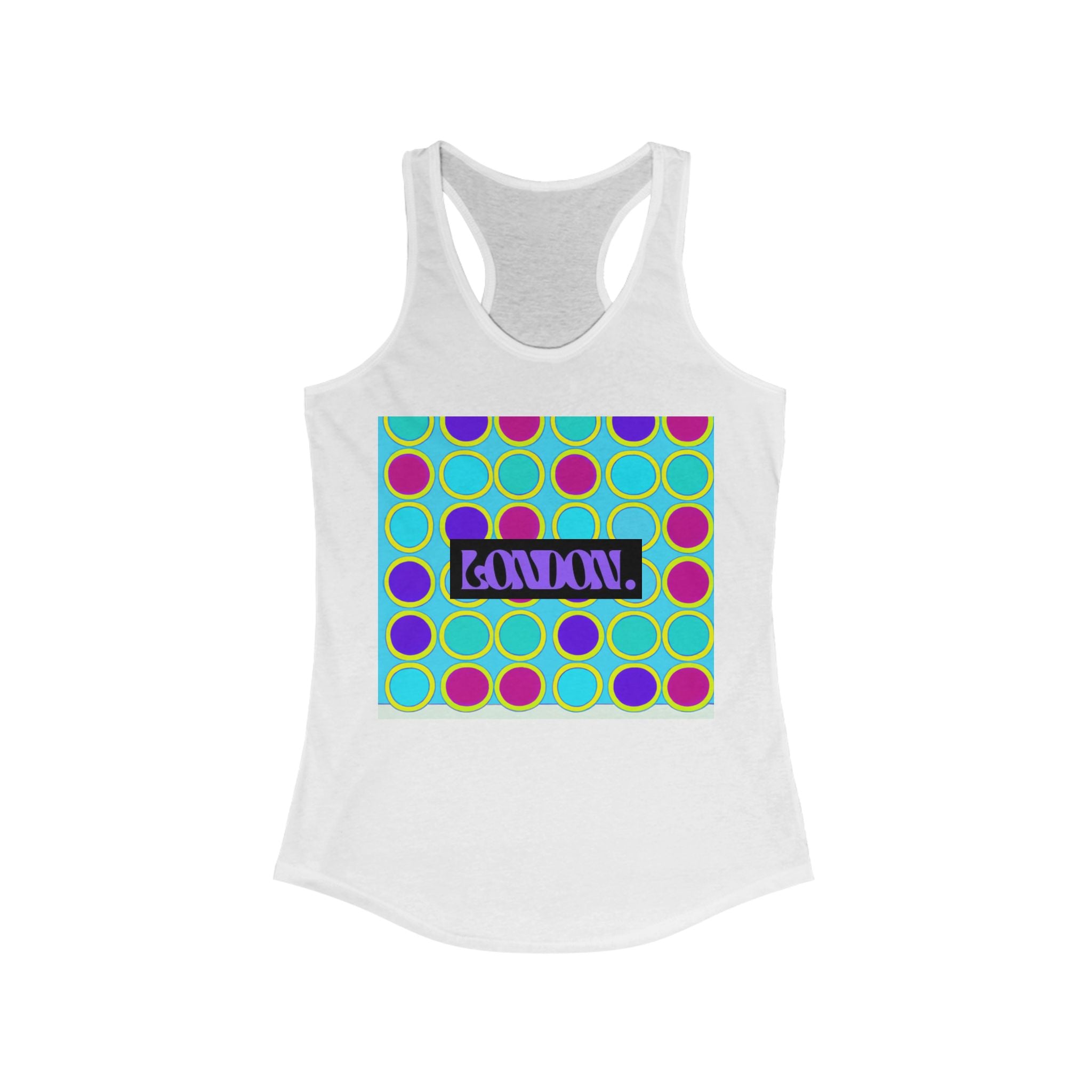"Groovy Mirage" - Racerback Tank Top
