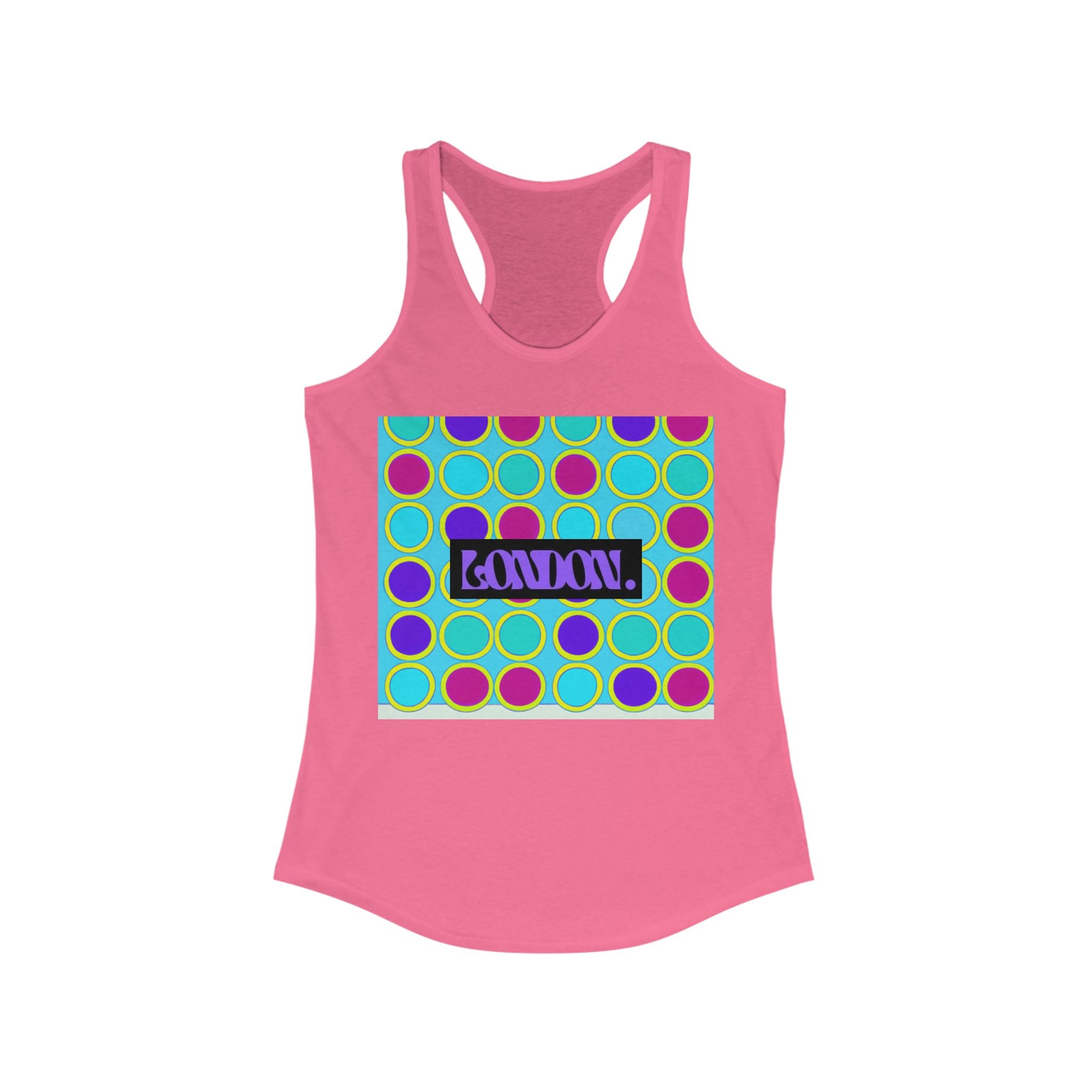 "Groovy Mirage" - Racerback Tank Top