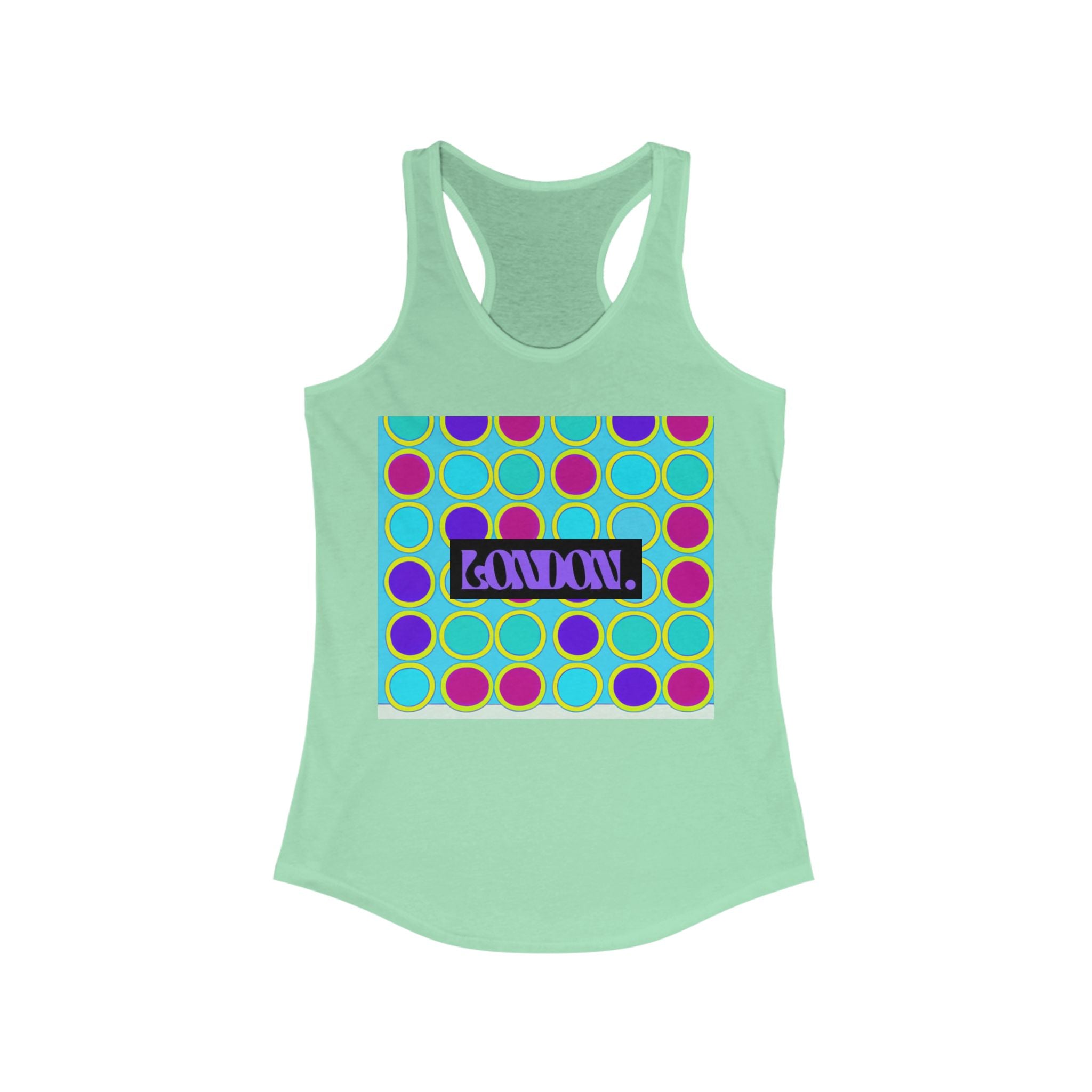 "Groovy Mirage" - Racerback Tank Top