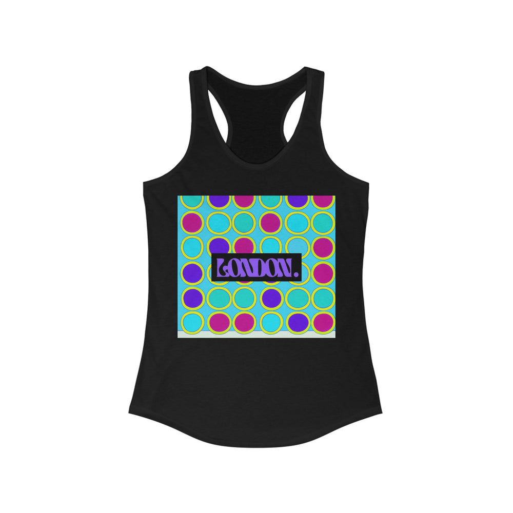 "Groovy Mirage" - Racerback Tank Top