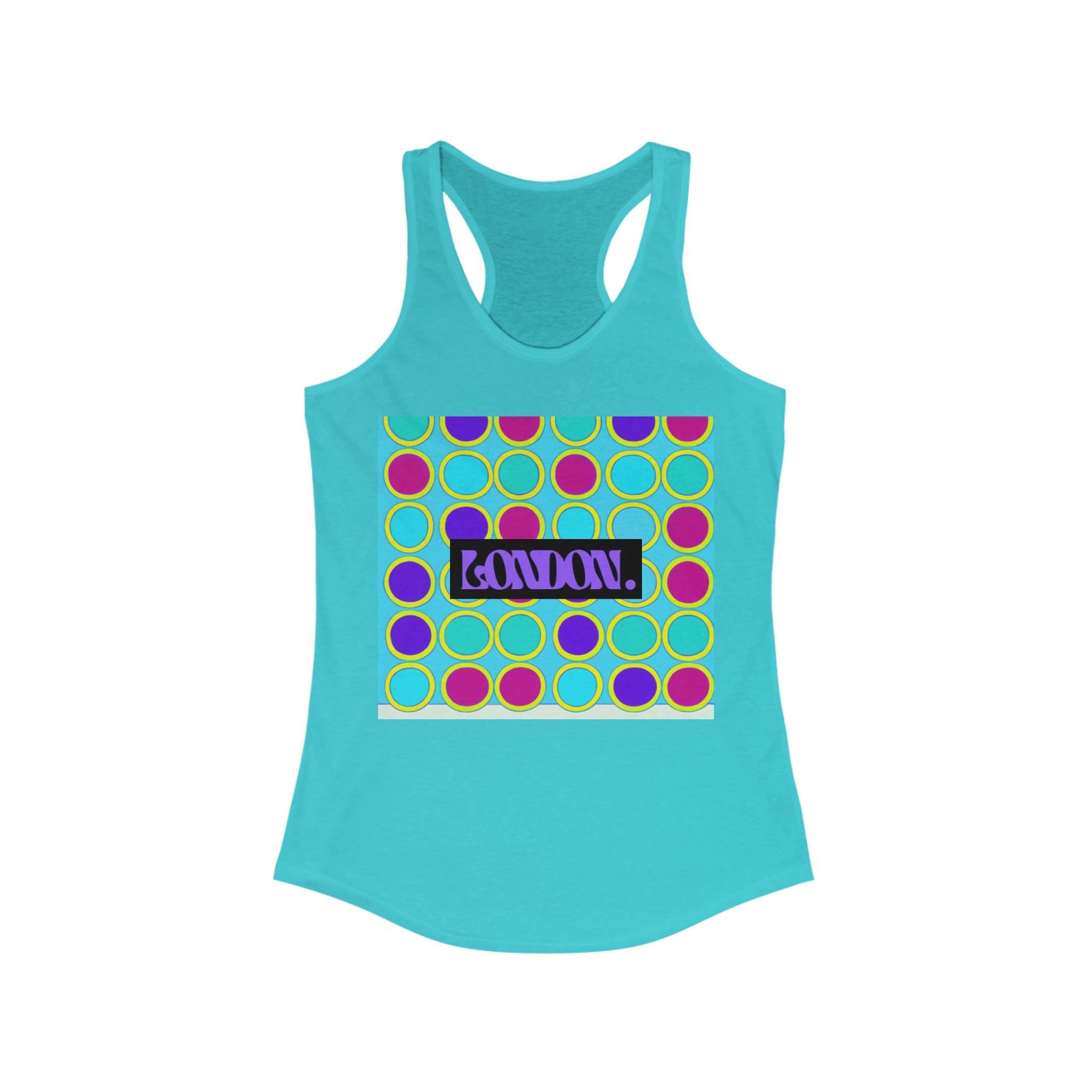 "Groovy Mirage" - Racerback Tank Top