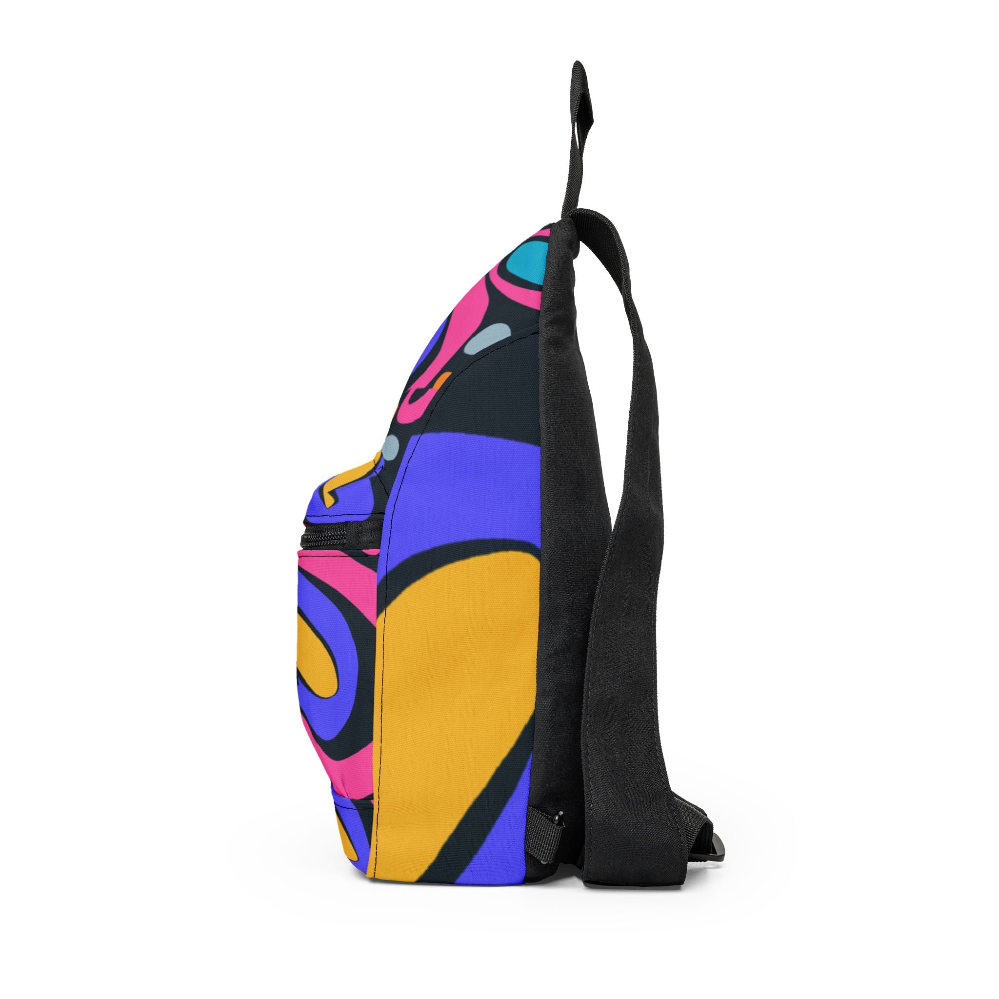 "Hippie Hues: Rad Revival" - Sling Bag