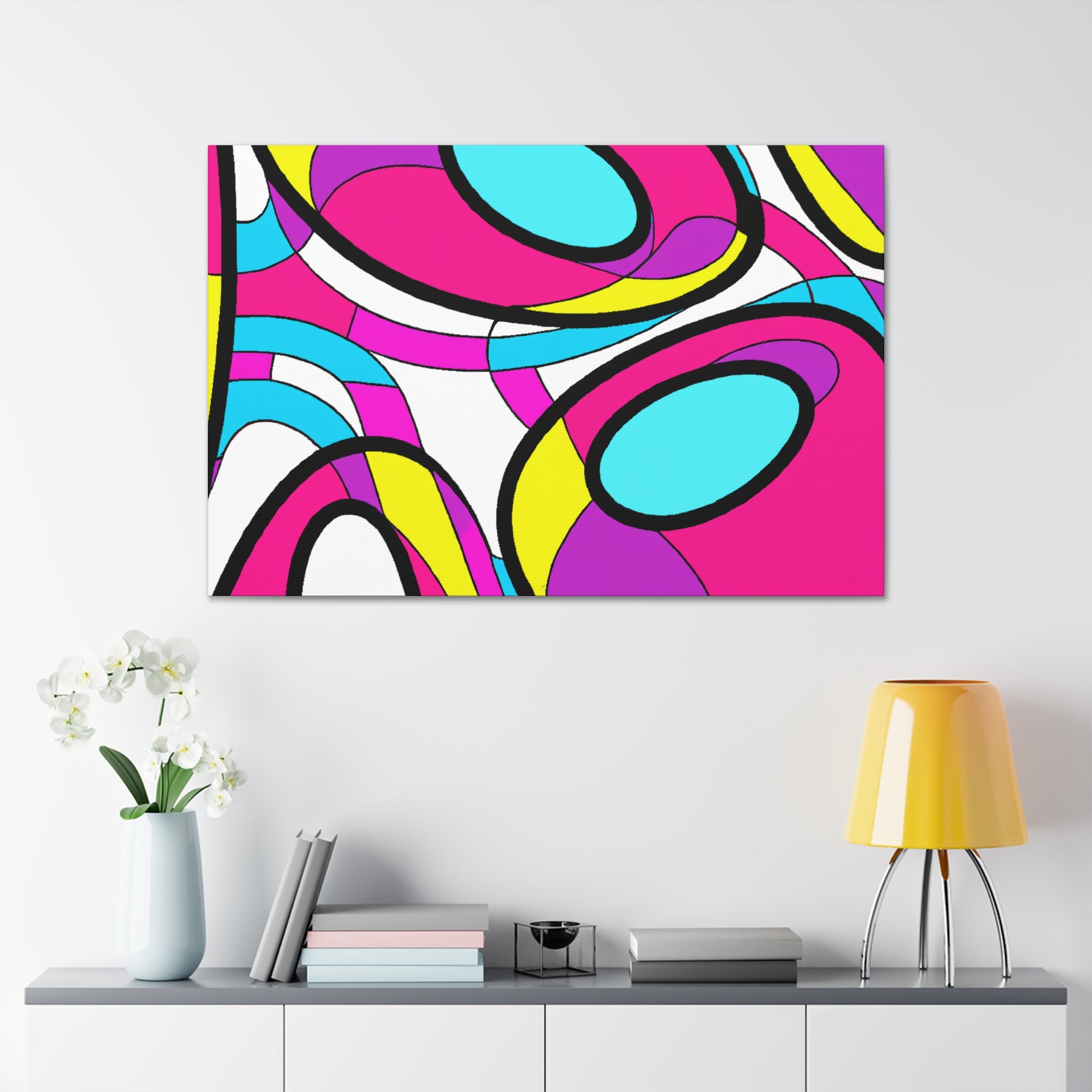 Groovy Kaleidoscope - Canvas