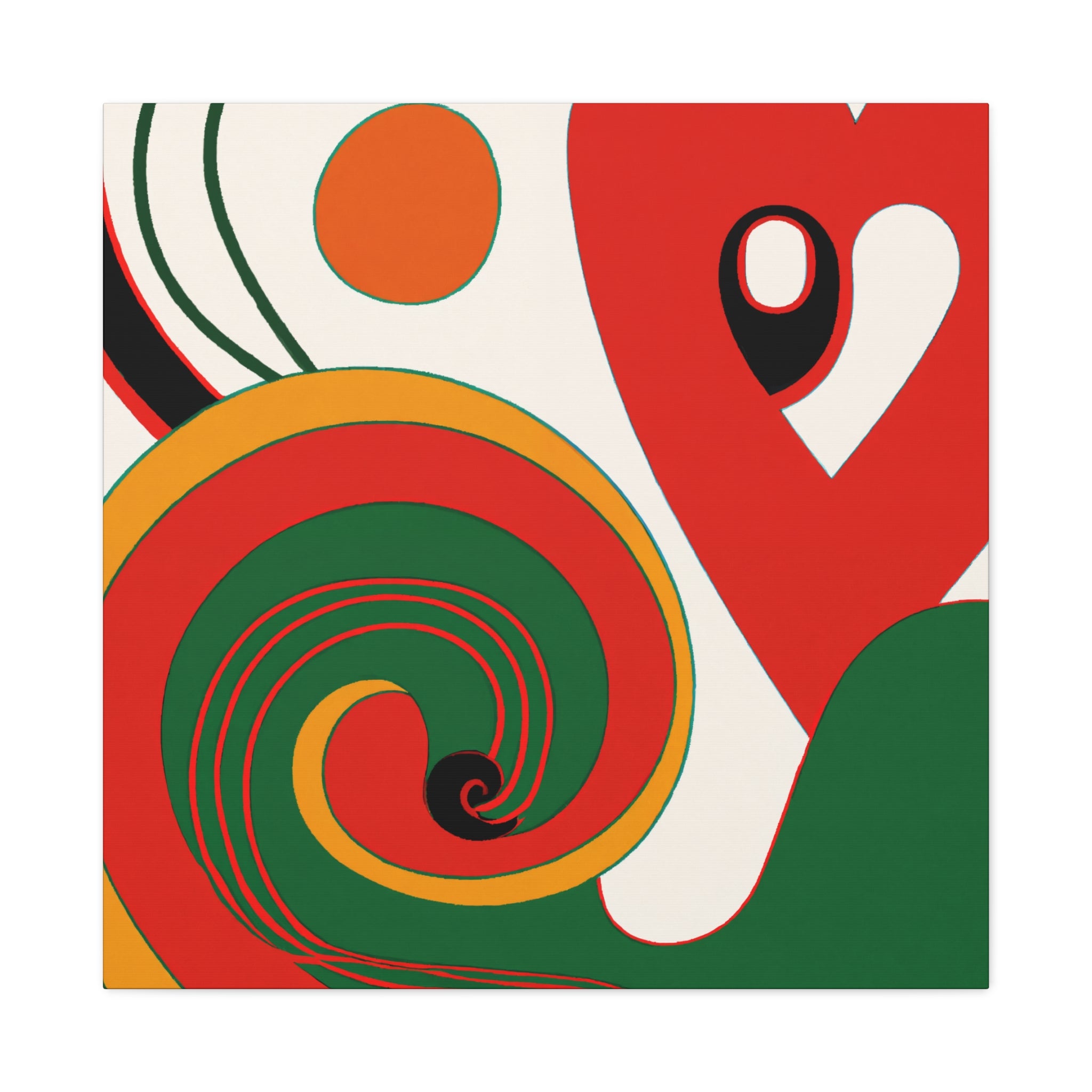 Groovy Kaleidoscope - Canvas