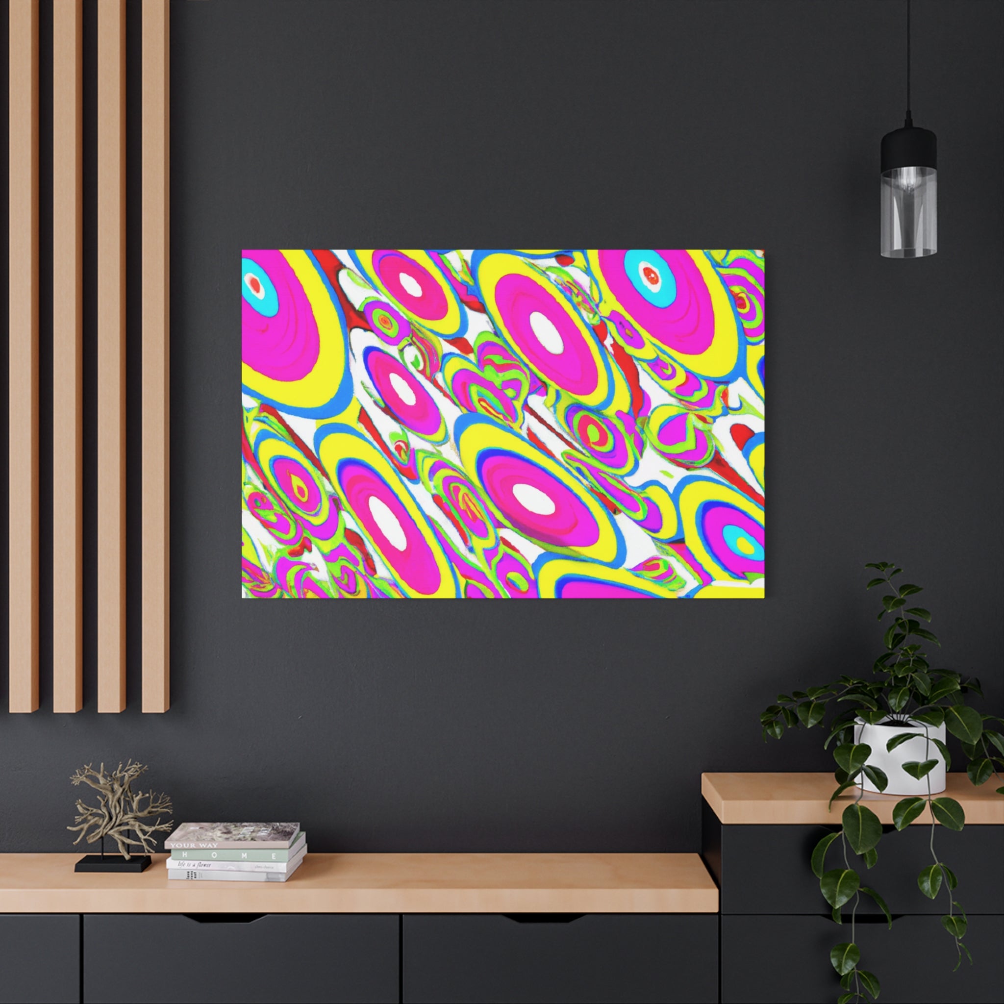 Groovy Kaleidoscope - Canvas