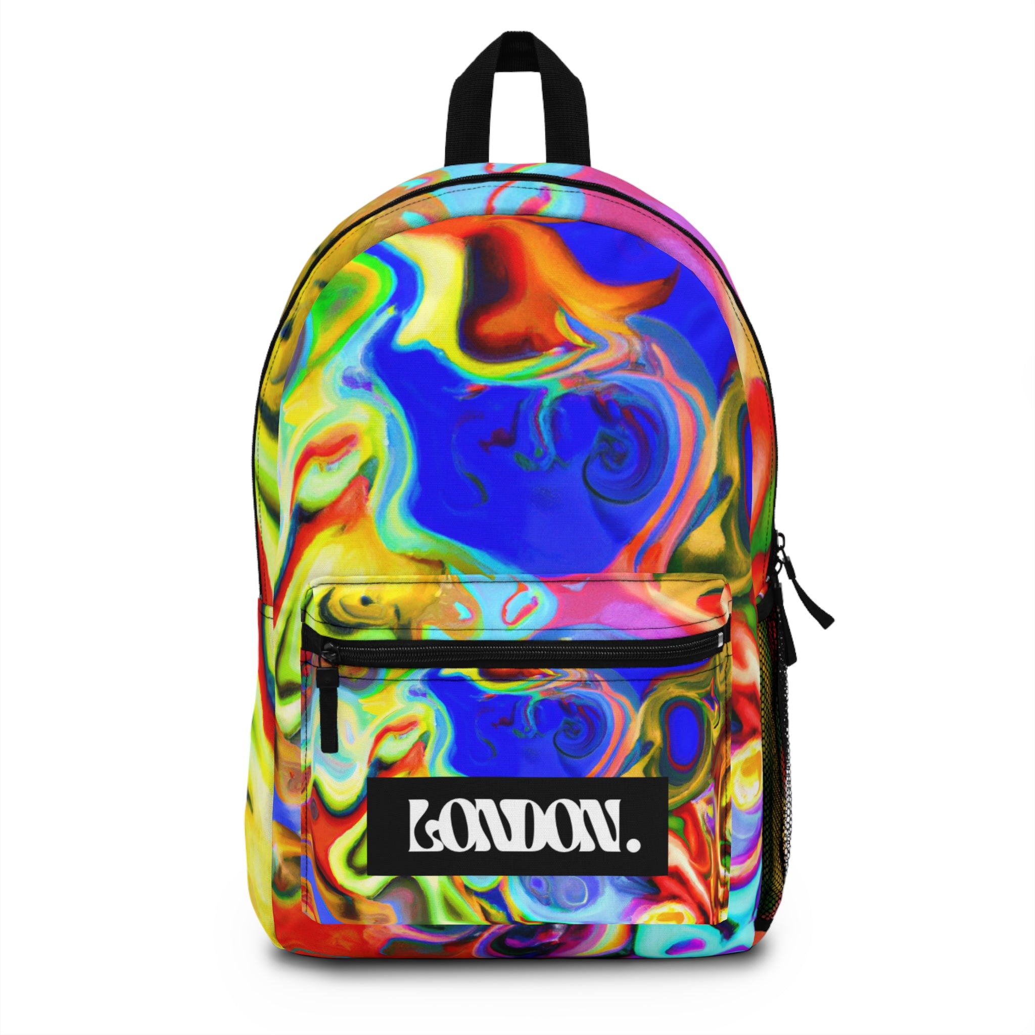 "Groovy Doodles by Jasper Kaleidoscope" - Backpack